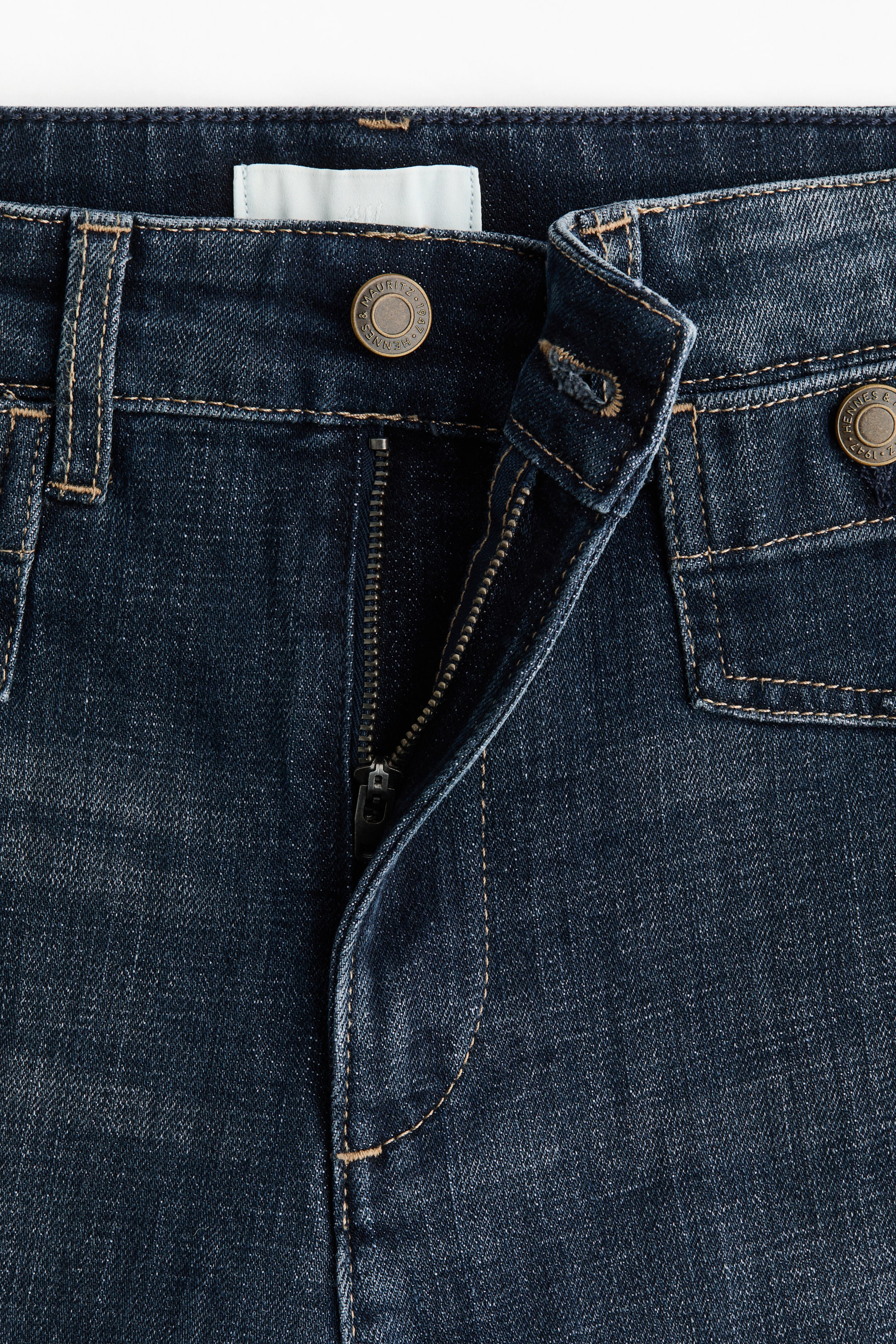 Wide High Waist Ankle Jeans