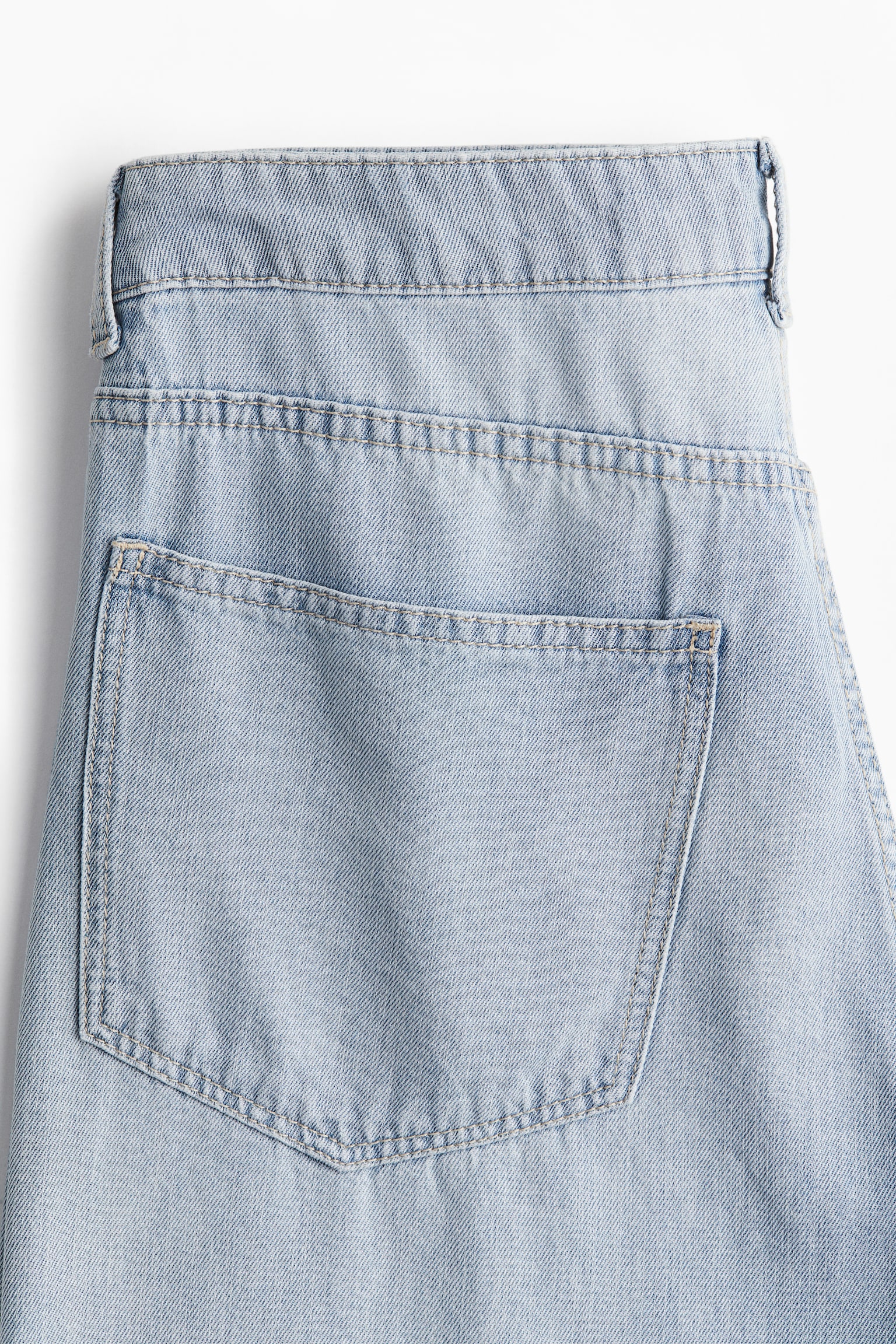 Baggy Wide Low Jeans - Pale denim blue/Light denim blue/Light grey/Light denim blue - 6