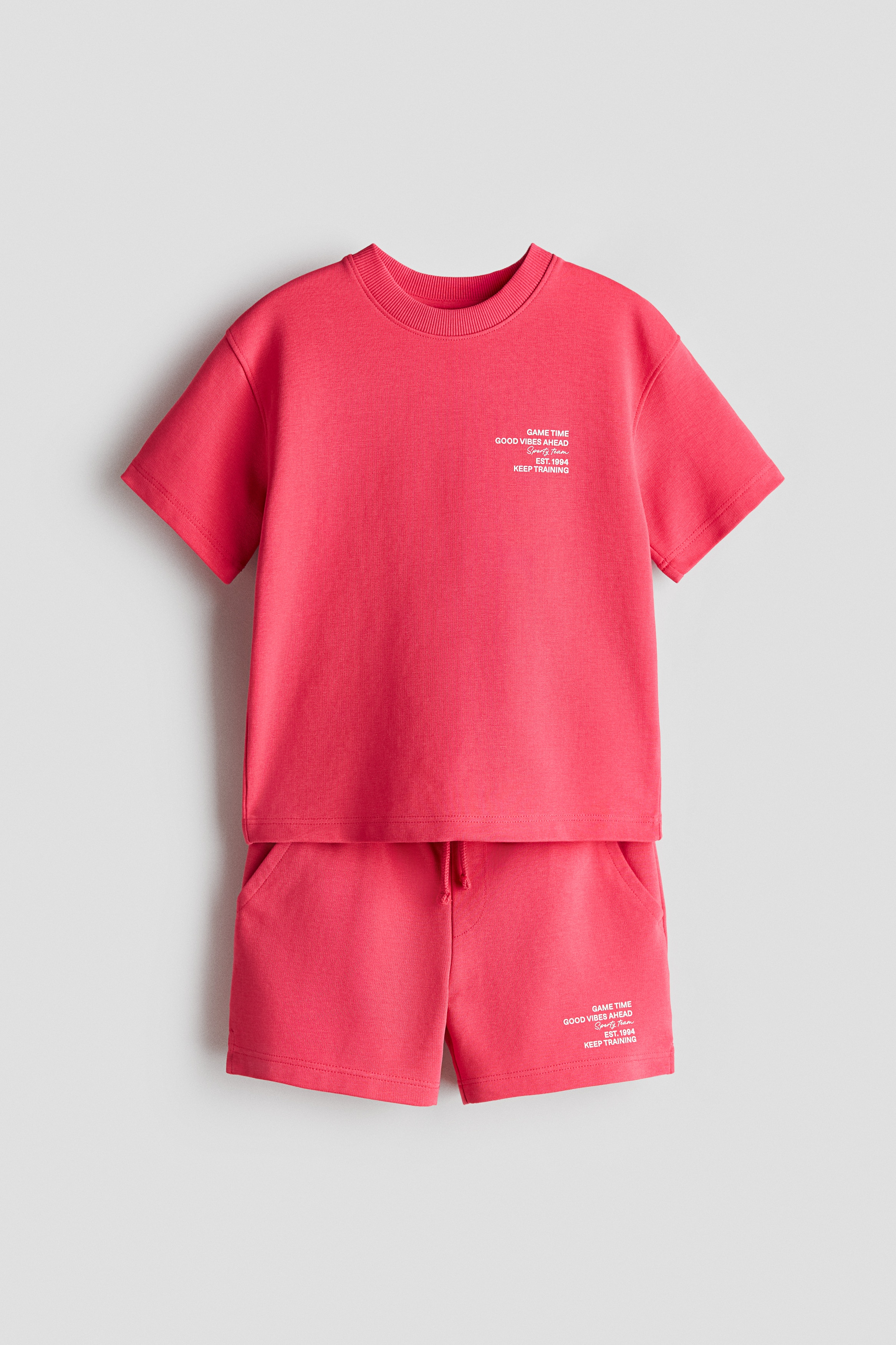 2-piece T-shirt and sweatshorts set - Red/Game Time/Dark green/Venice/Blue/San Diego