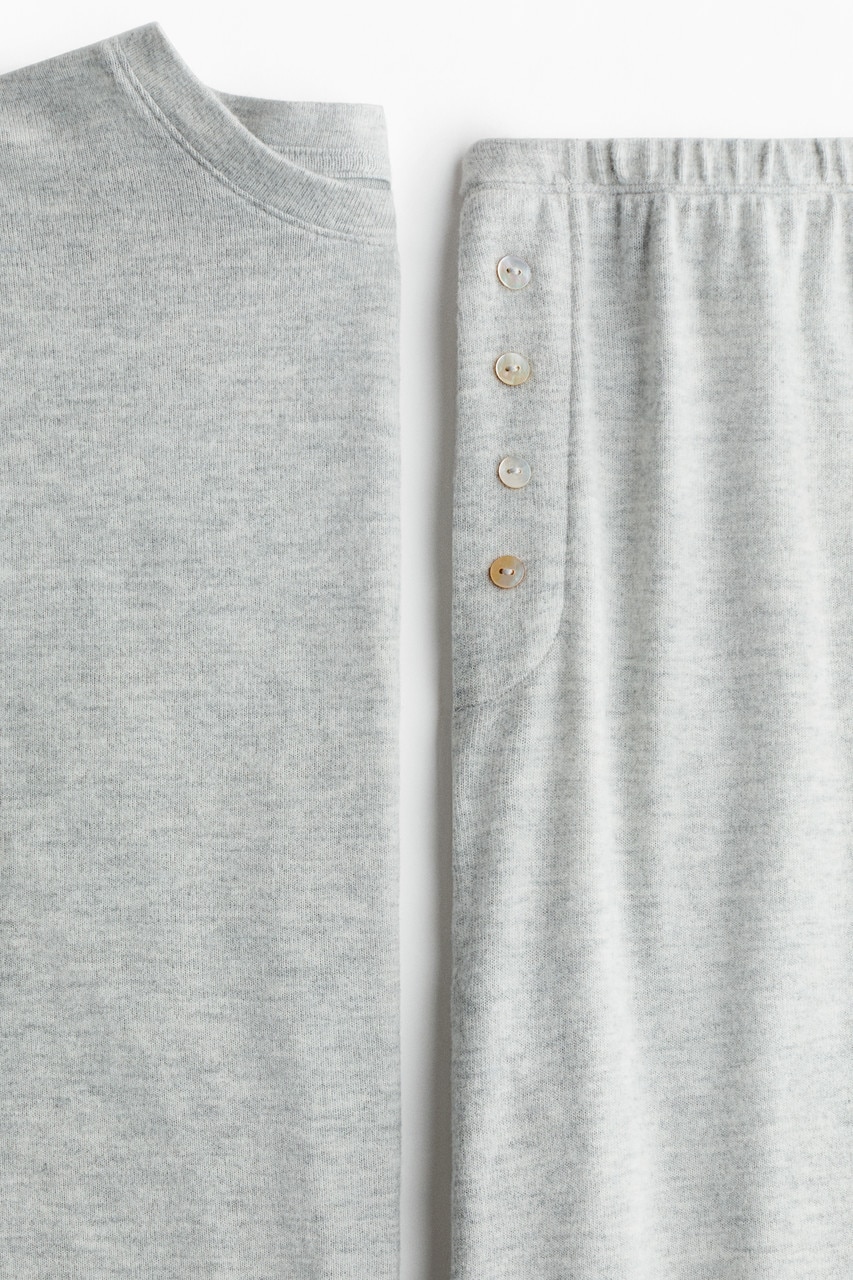 Brushed jersey pyjamas