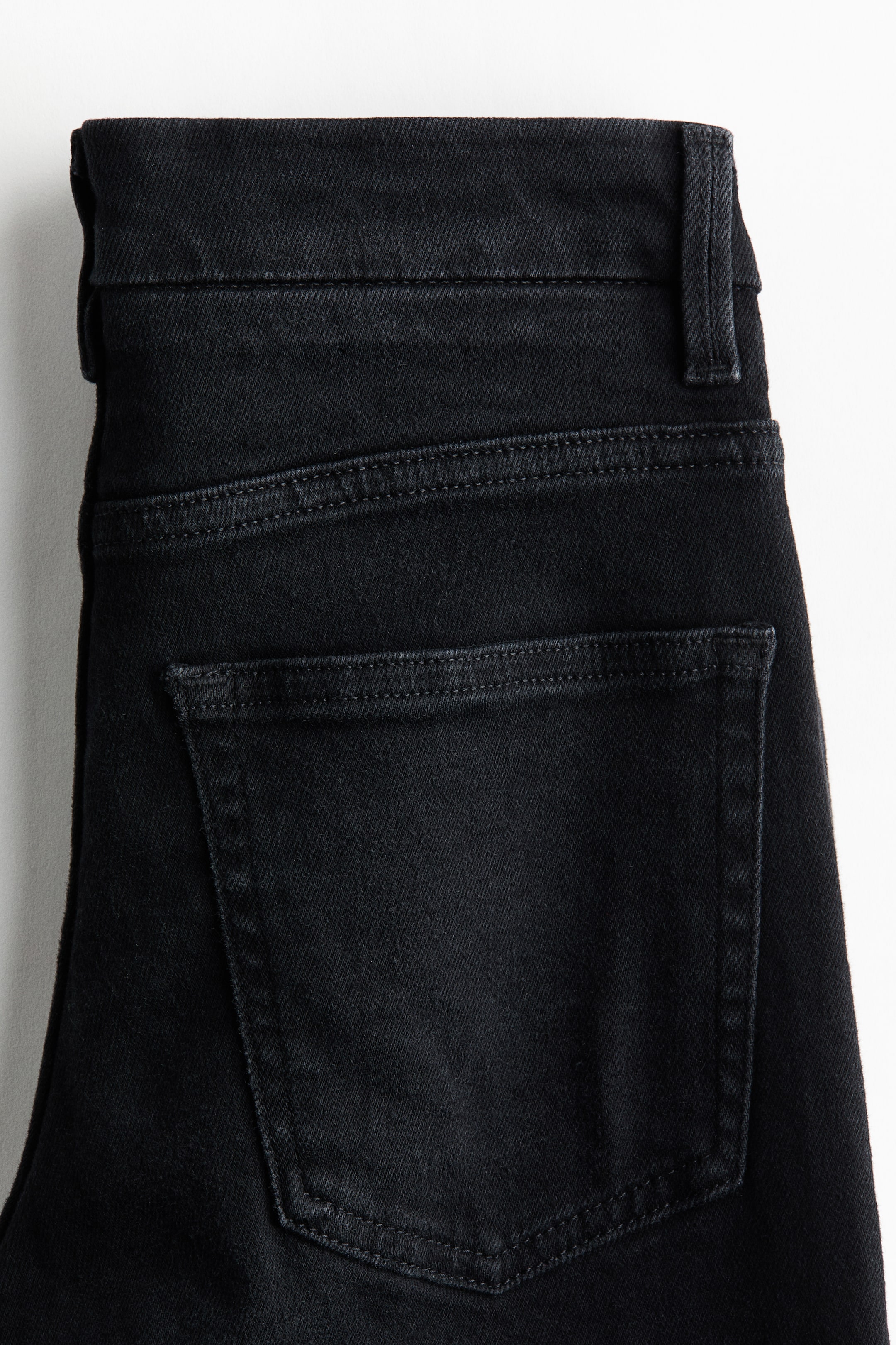 Jean ample taille haute
