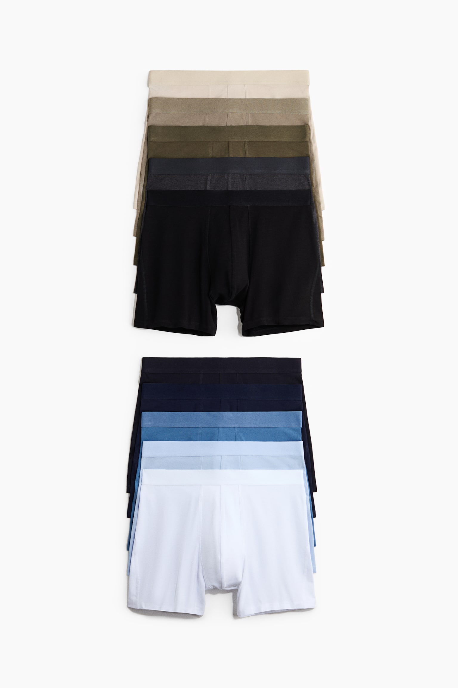 10-pack mid trunks with Lycra® - 1