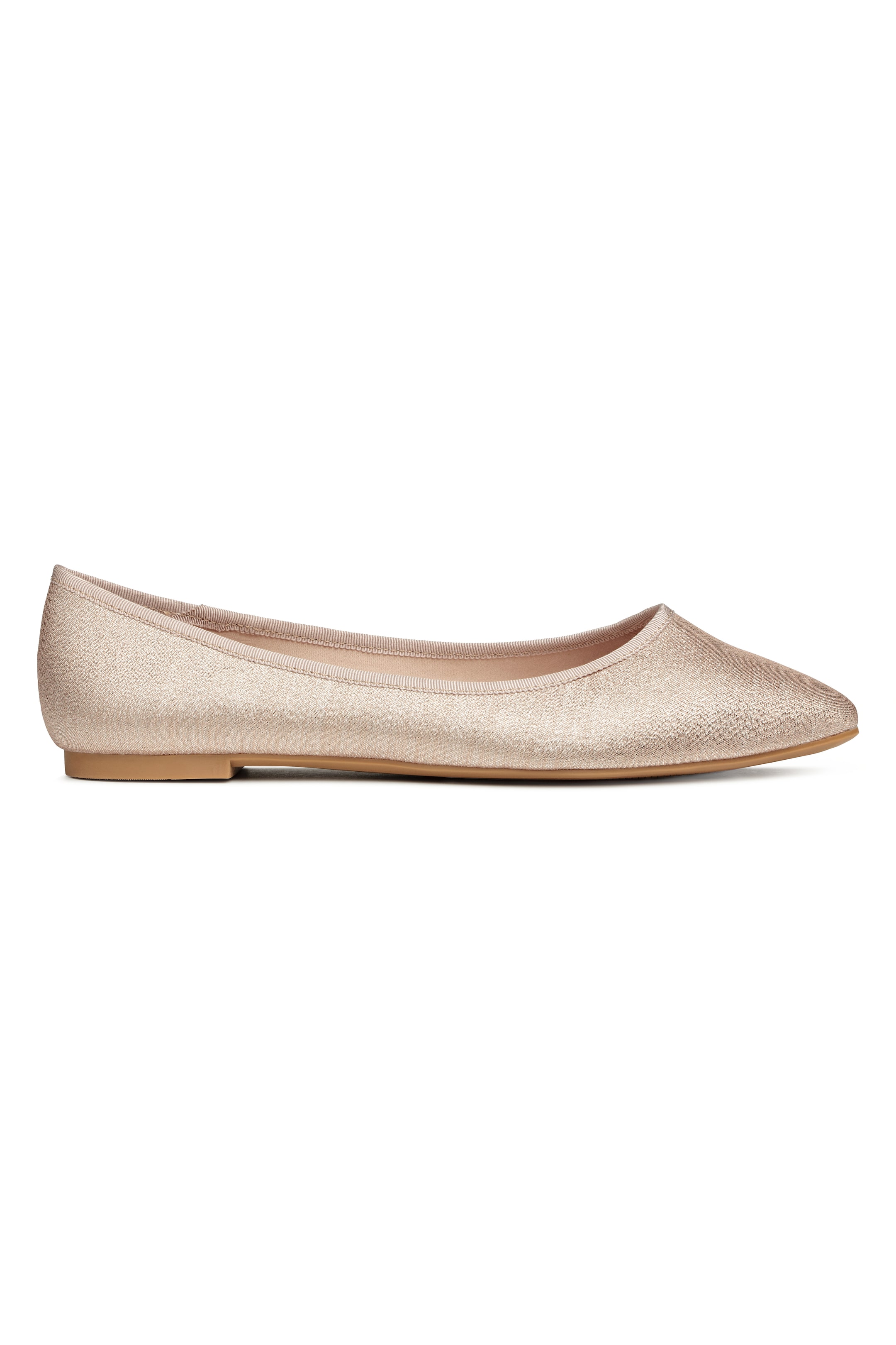View larger image: Ballet pumps - Beige/Glitter - Ladies | H&M GB 1