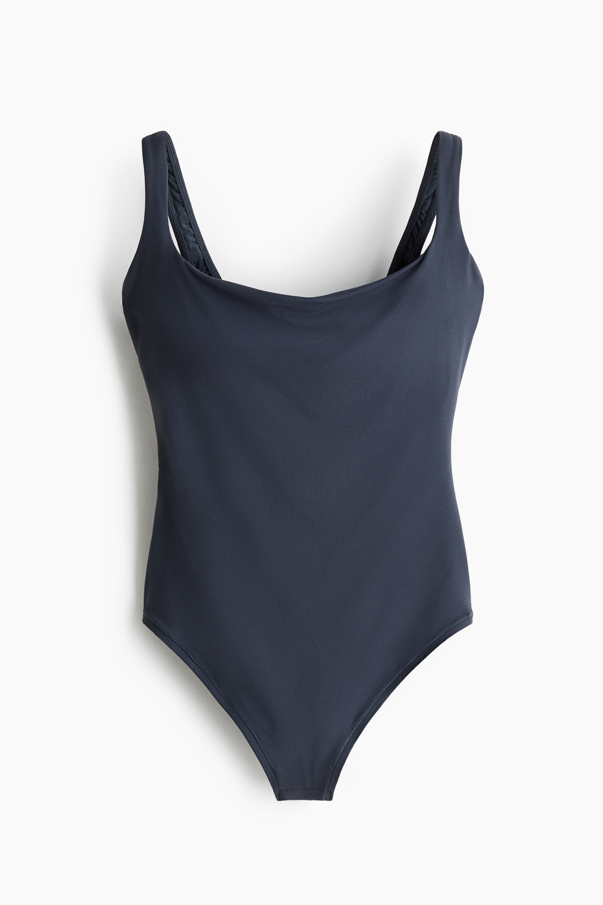 Padded-cup microfibre body - Navy blue/Old rose/Black