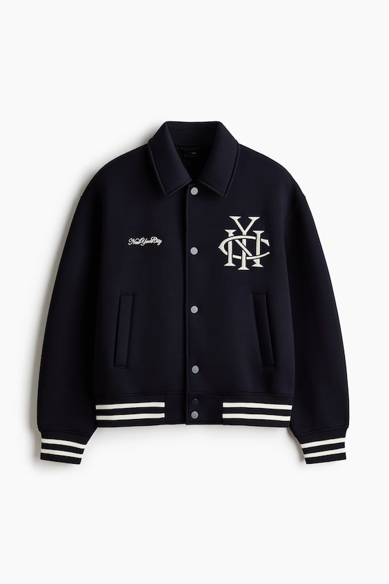 Мужские куртки H&M Scuba Baseball Jacket