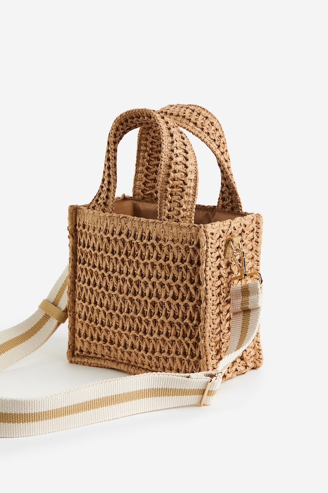 Small handbag/shoulder bag - Dark beige - 3