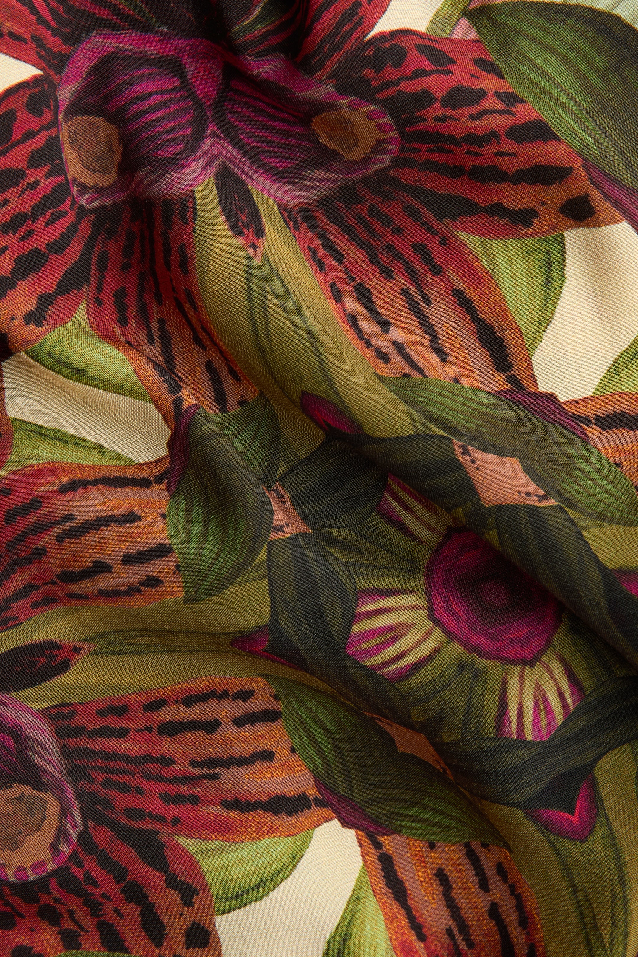Patterned Handkerchief Dress