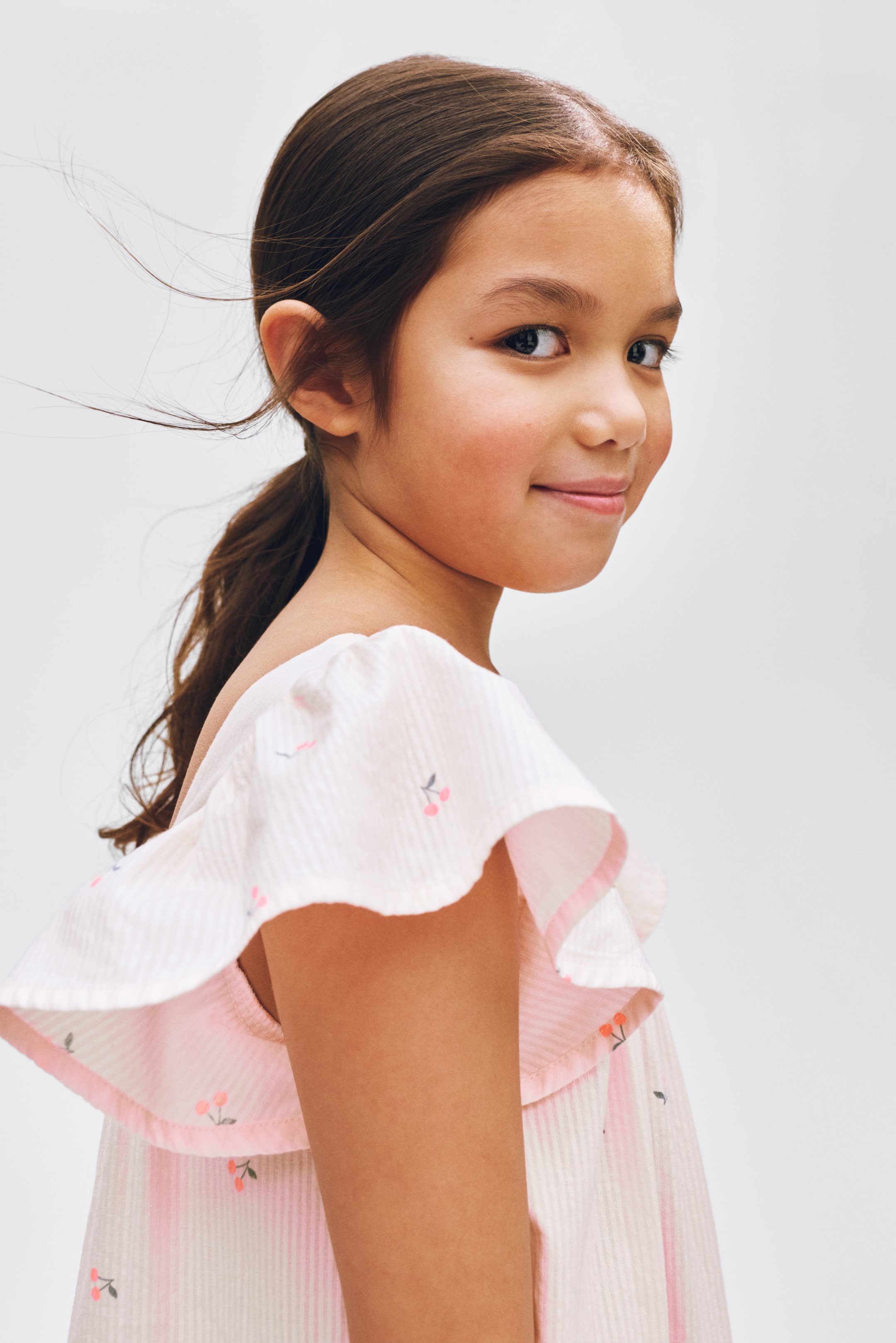 Детские платья H&M Flared Cotton Dress — фото 3