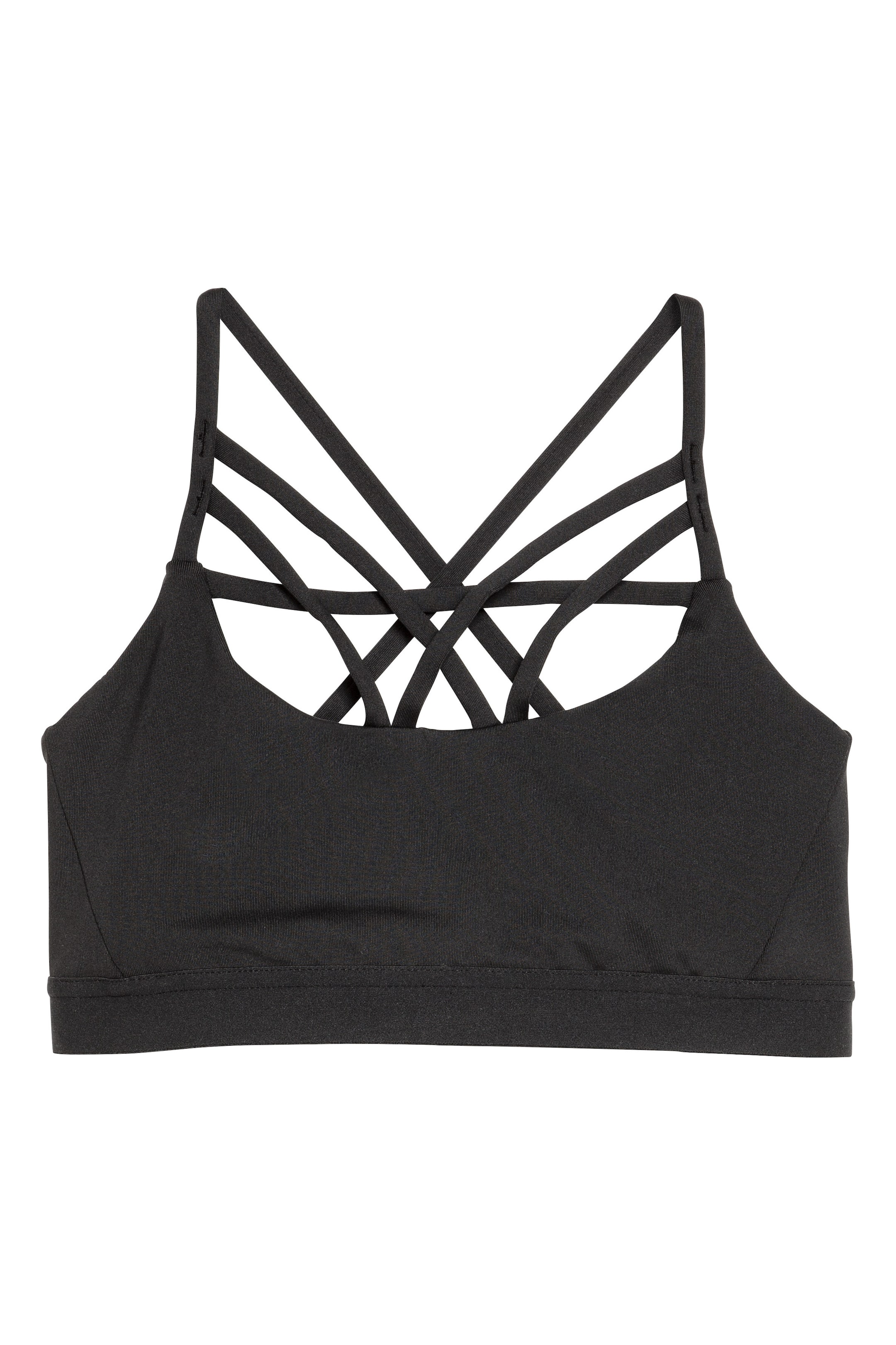 Visa större bild: Sportbh Low support - Svart - DAM | H&M SE 1