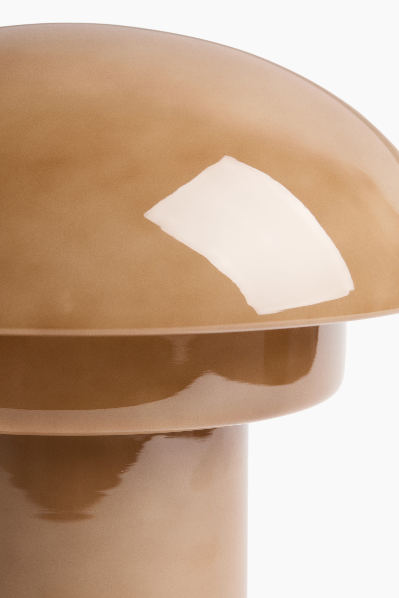 Glass table lamp - Sand beige/Bílá - 3