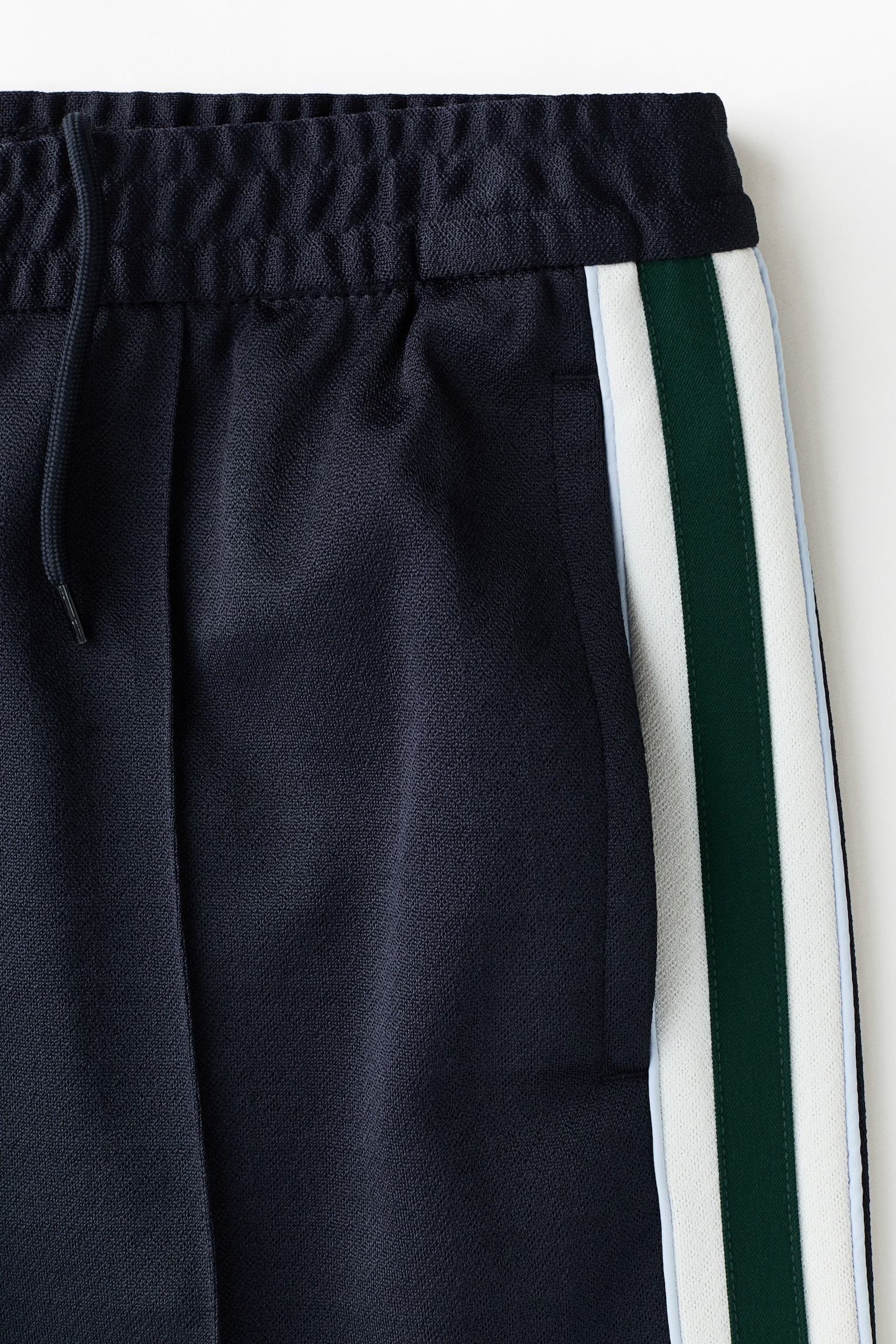 Relaxed Fit track pants - Navy blue/Stripes/Brown/Stripes - 7