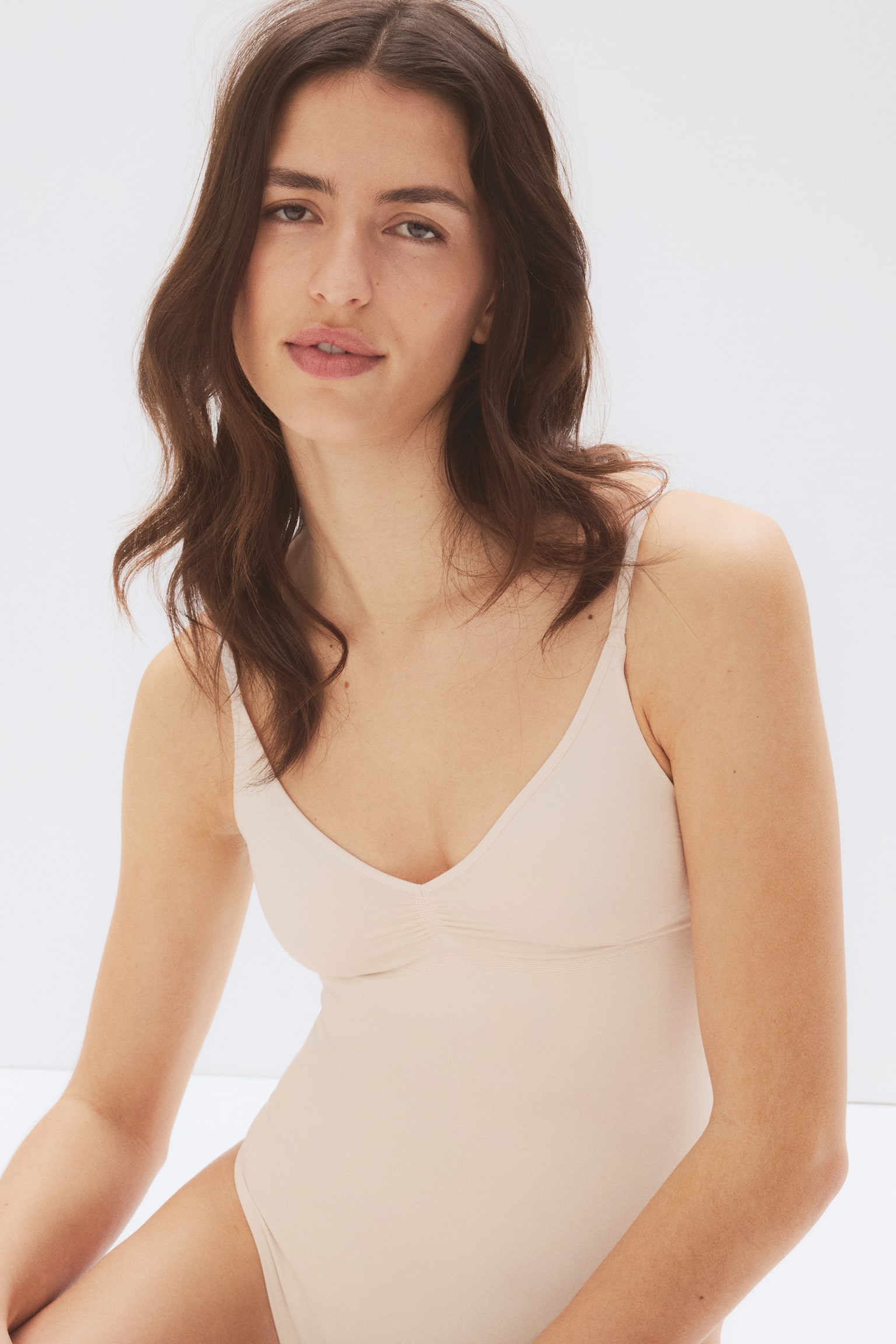 Firm shape Sculpting Thong body - Light beige/Brown/Black/Dark brown/Light beige - 6
