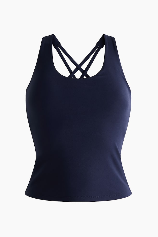 Sports Tank Top with SoftMove™ - Navy blue/Black/Choco mocha/Boysenberry/Warm brown - 1