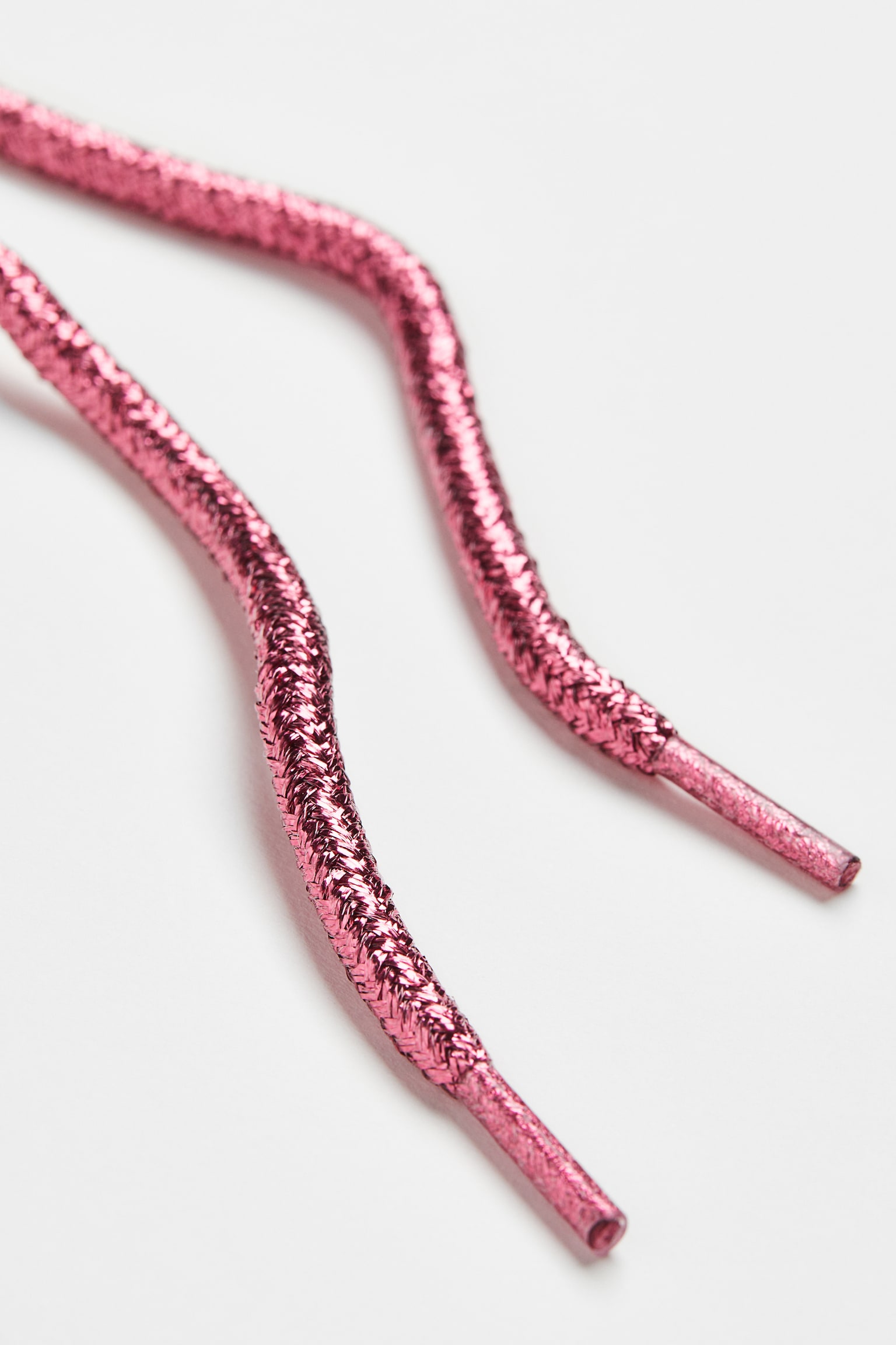 Glittery Shoe Laces - Pink - 2