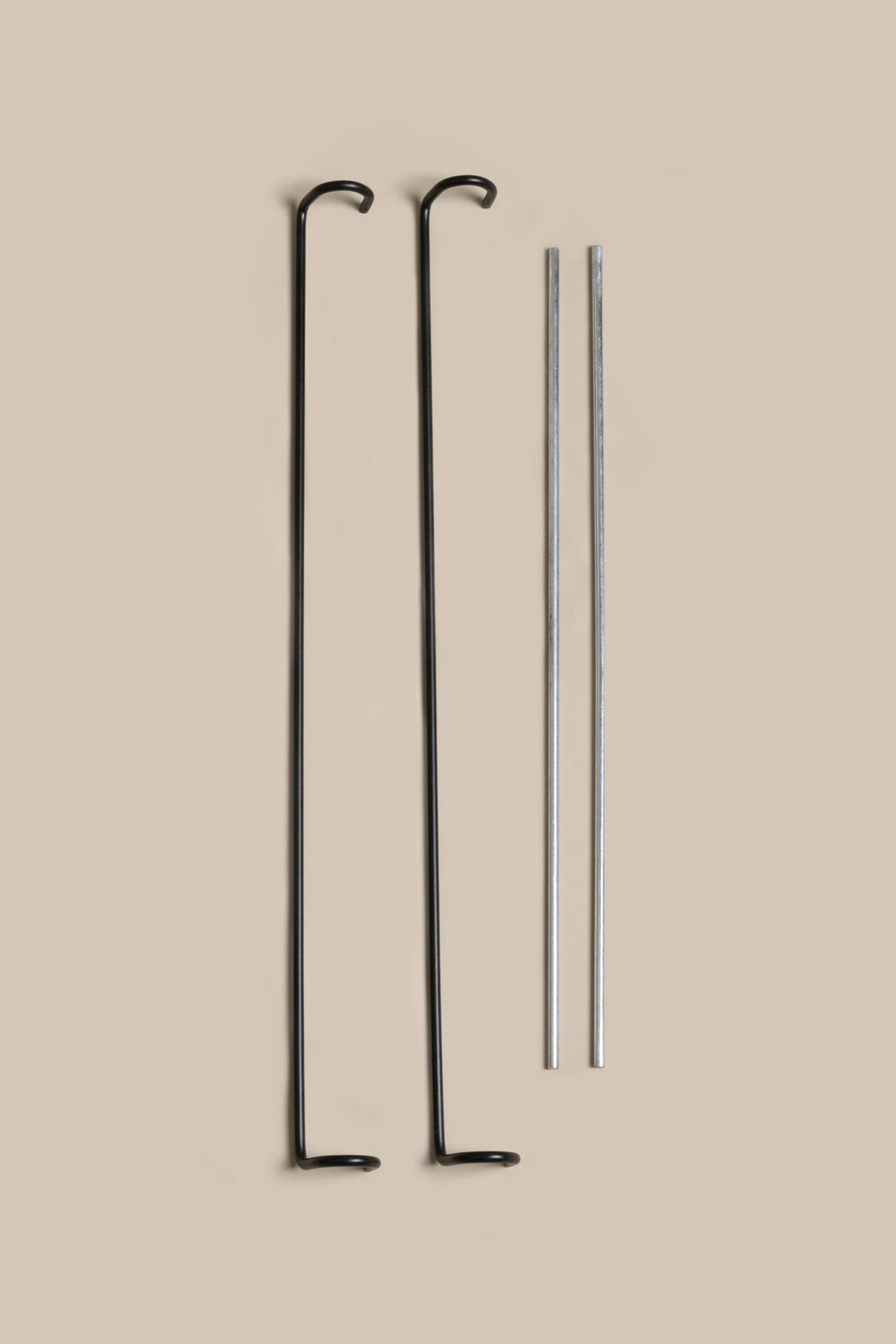 Größeres Bild ansehen: 2-pack Panel Hanger - Schwarz - Hasta - Home All | H&M DE 3