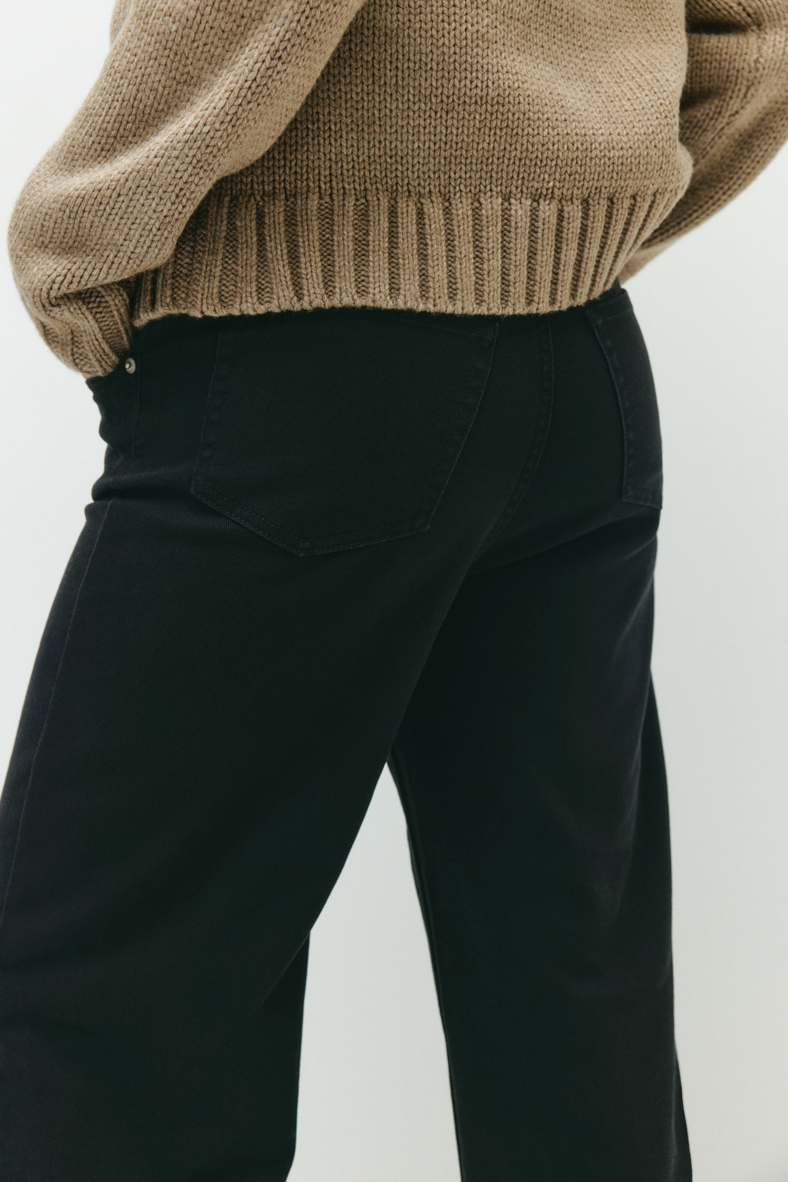 MAMA Before & After Wide jeans - Black/Light denim blue/Denim grey/Denim blue/White - 6