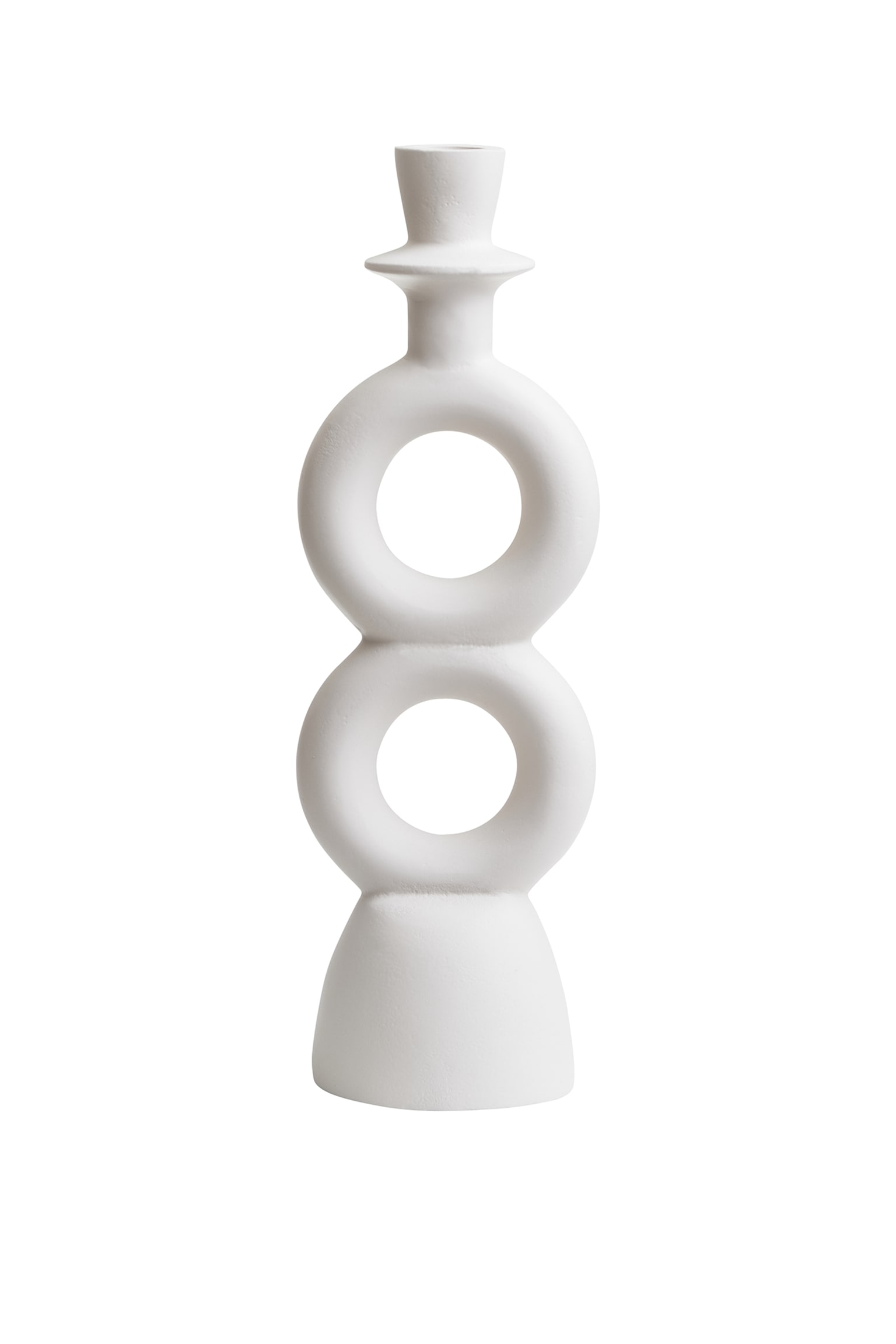 Hapax Large Candle Holder - Cream