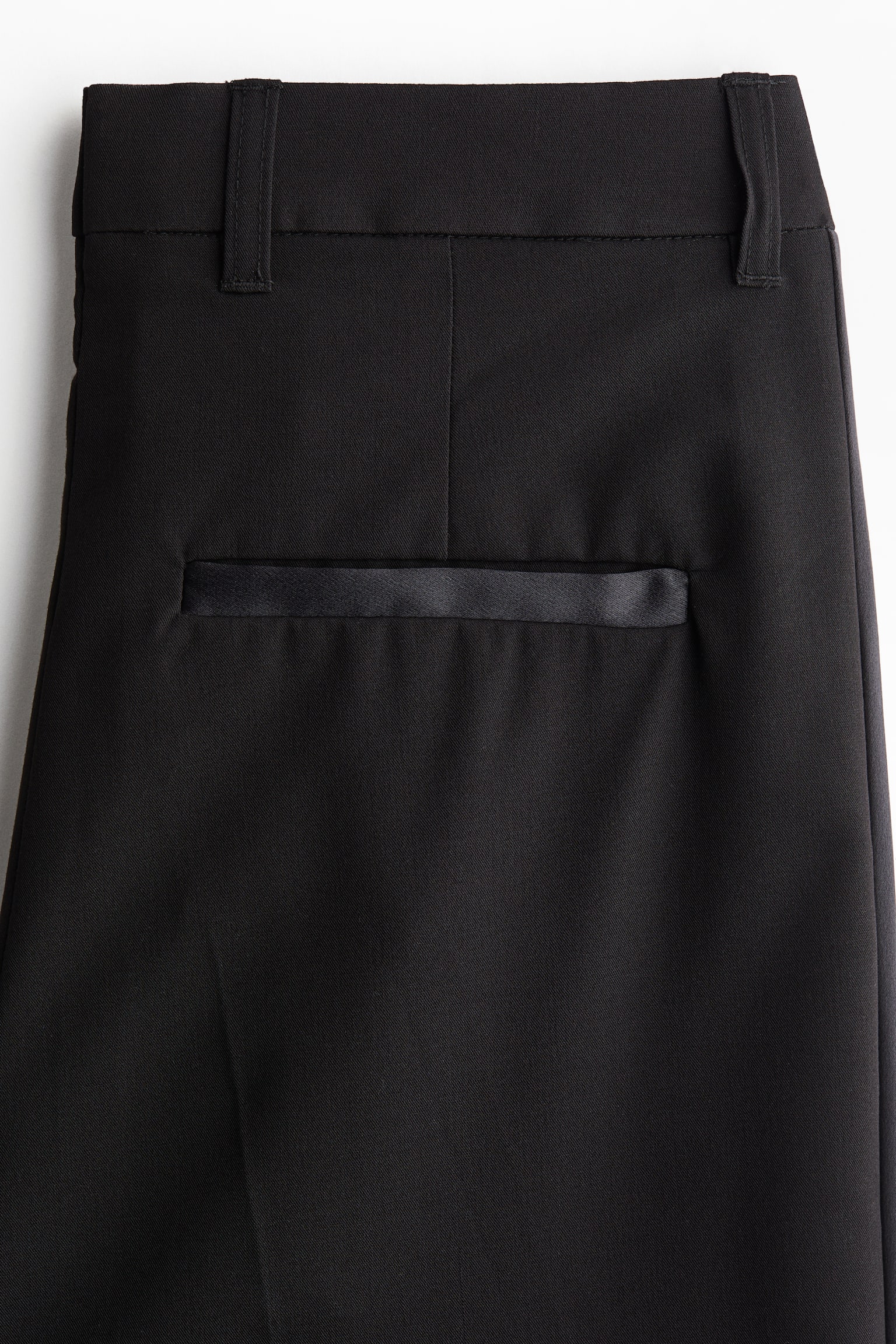 Smokingové kalhoty - Černá - 5