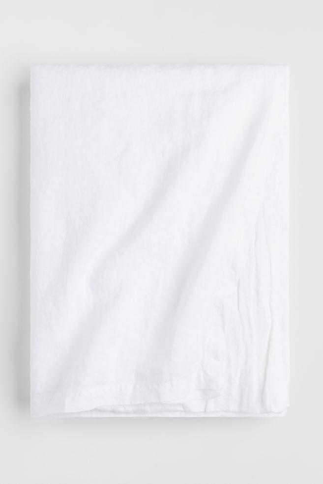 Washed linen tablecloth - White/Beige/Grey/Dark grey/dc/dc - 1