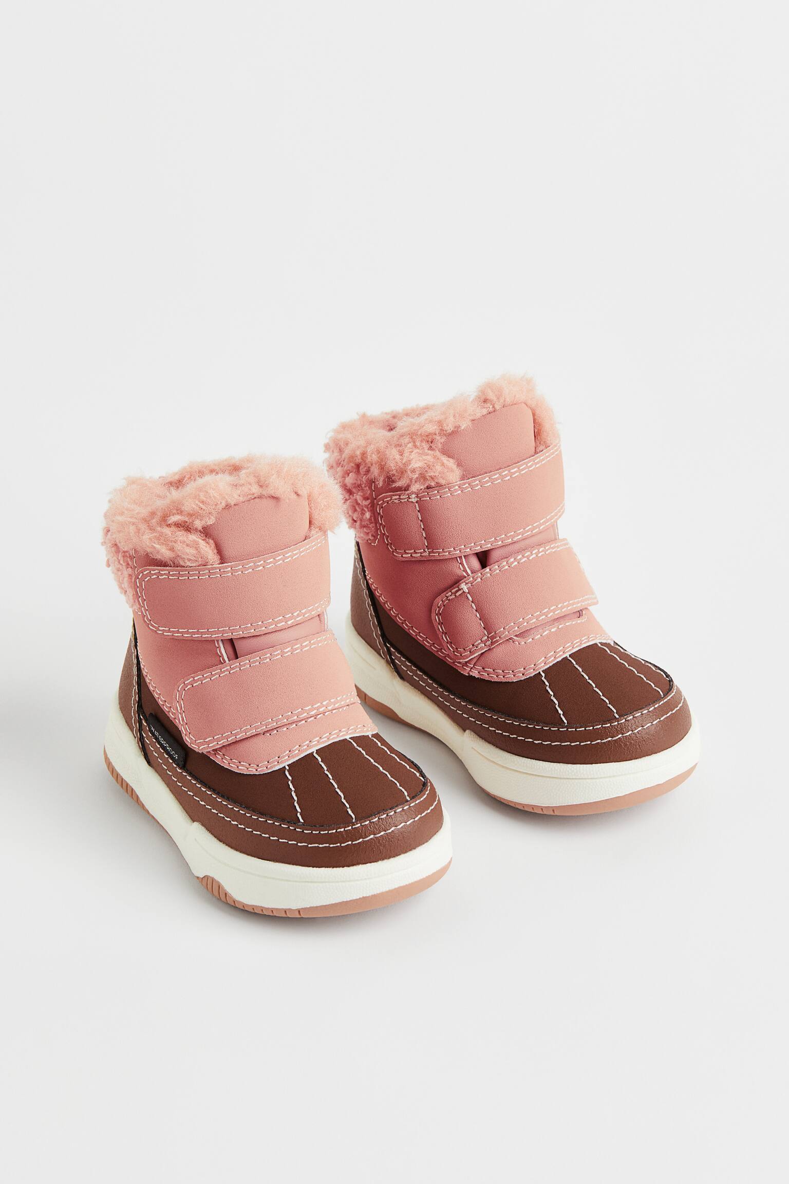 Waterproof Hi Top - Pink/Brown - 1