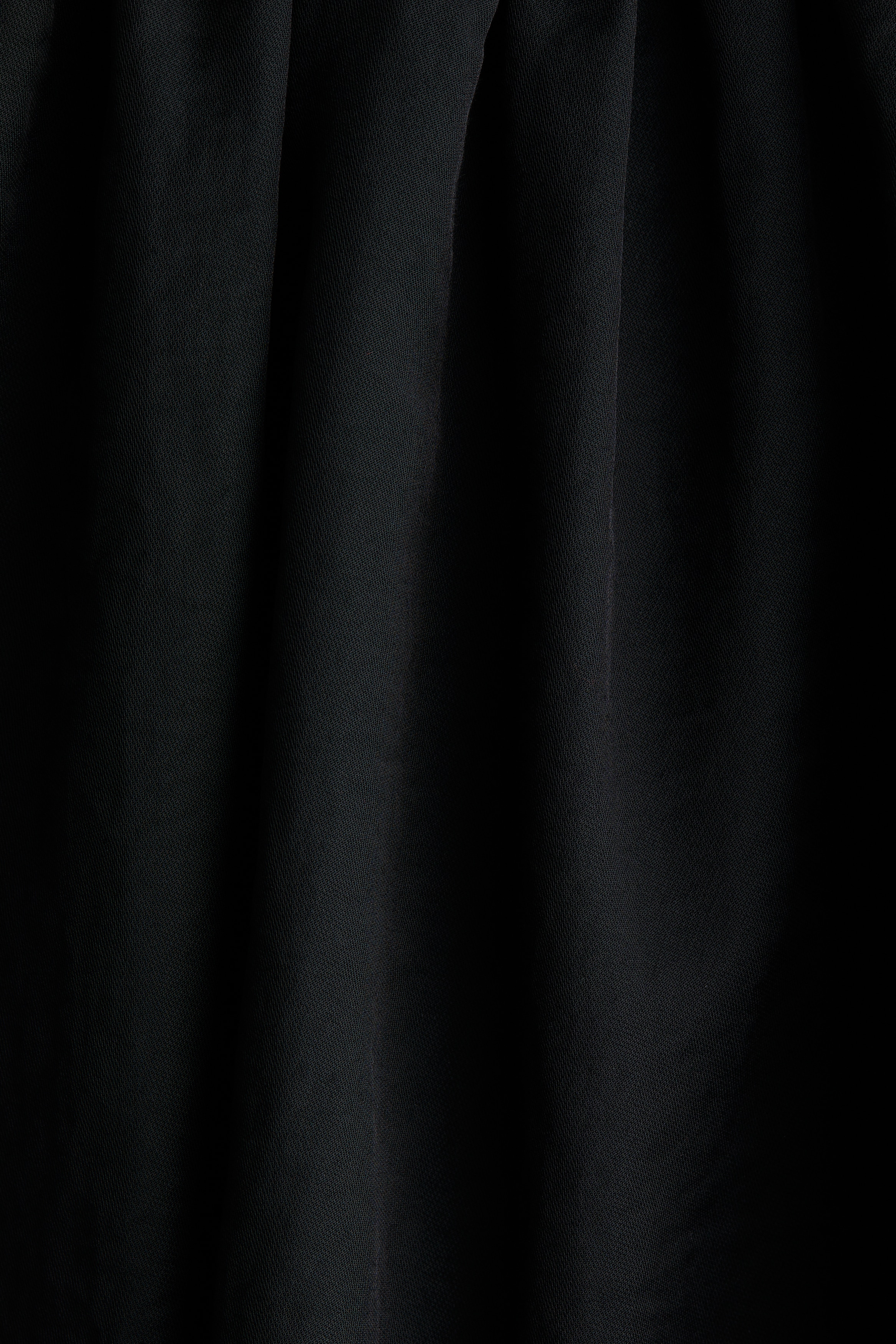 Sleeveless twill dress