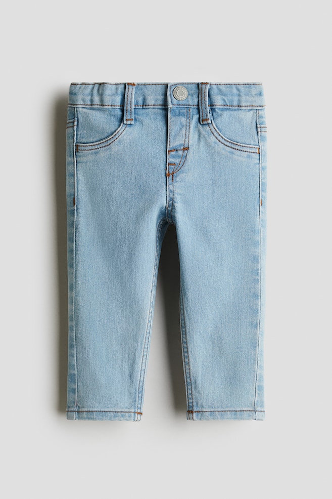 Slim Fit Jeans - Bleu denim clair/Noir/Bleu denim foncé/Bleu denim clair/Gris clair - 1