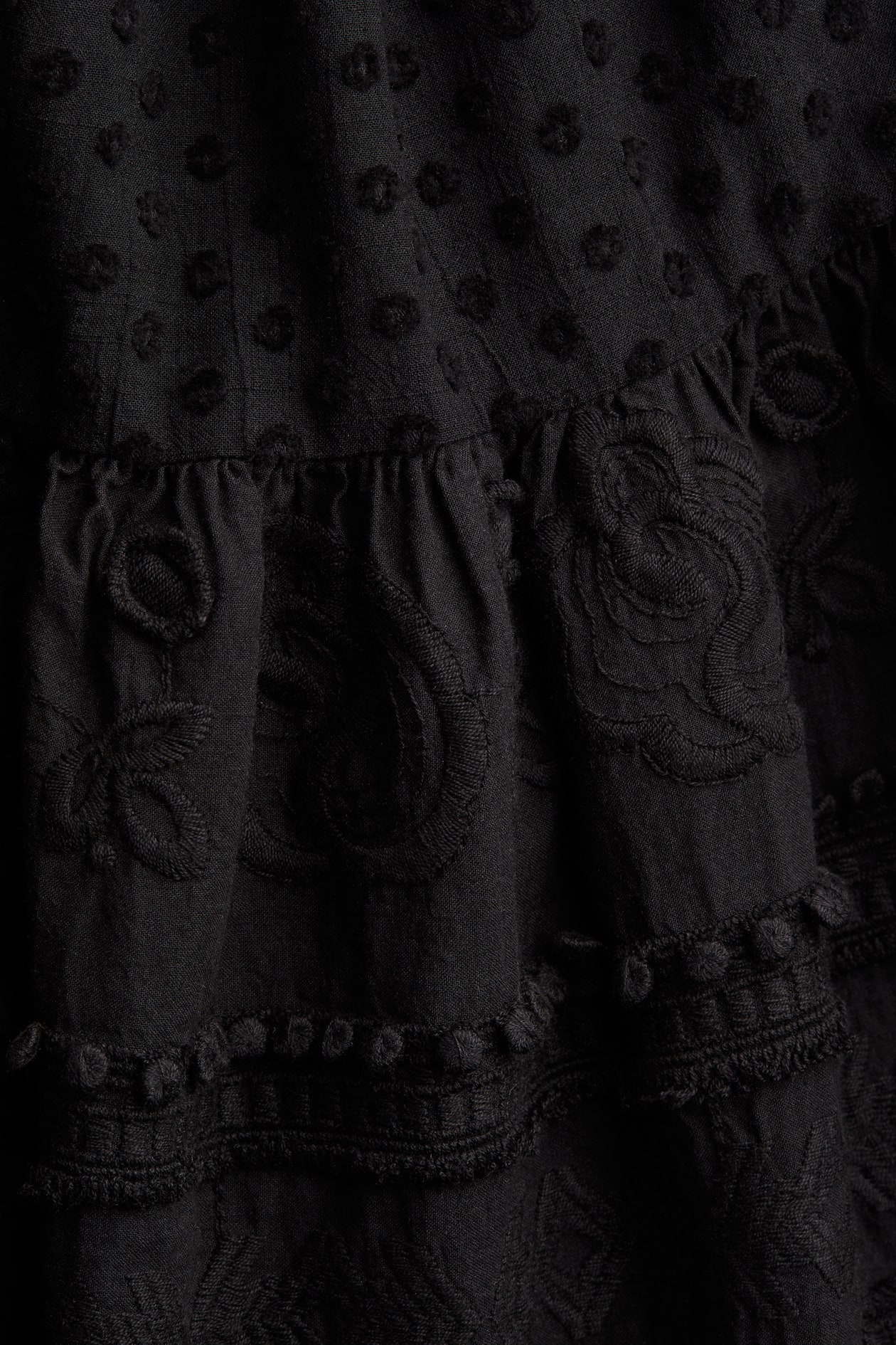 Embroidered Cotton Dress - image 2