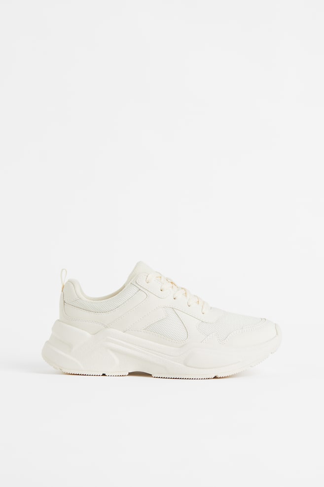 Trainers - Natural white