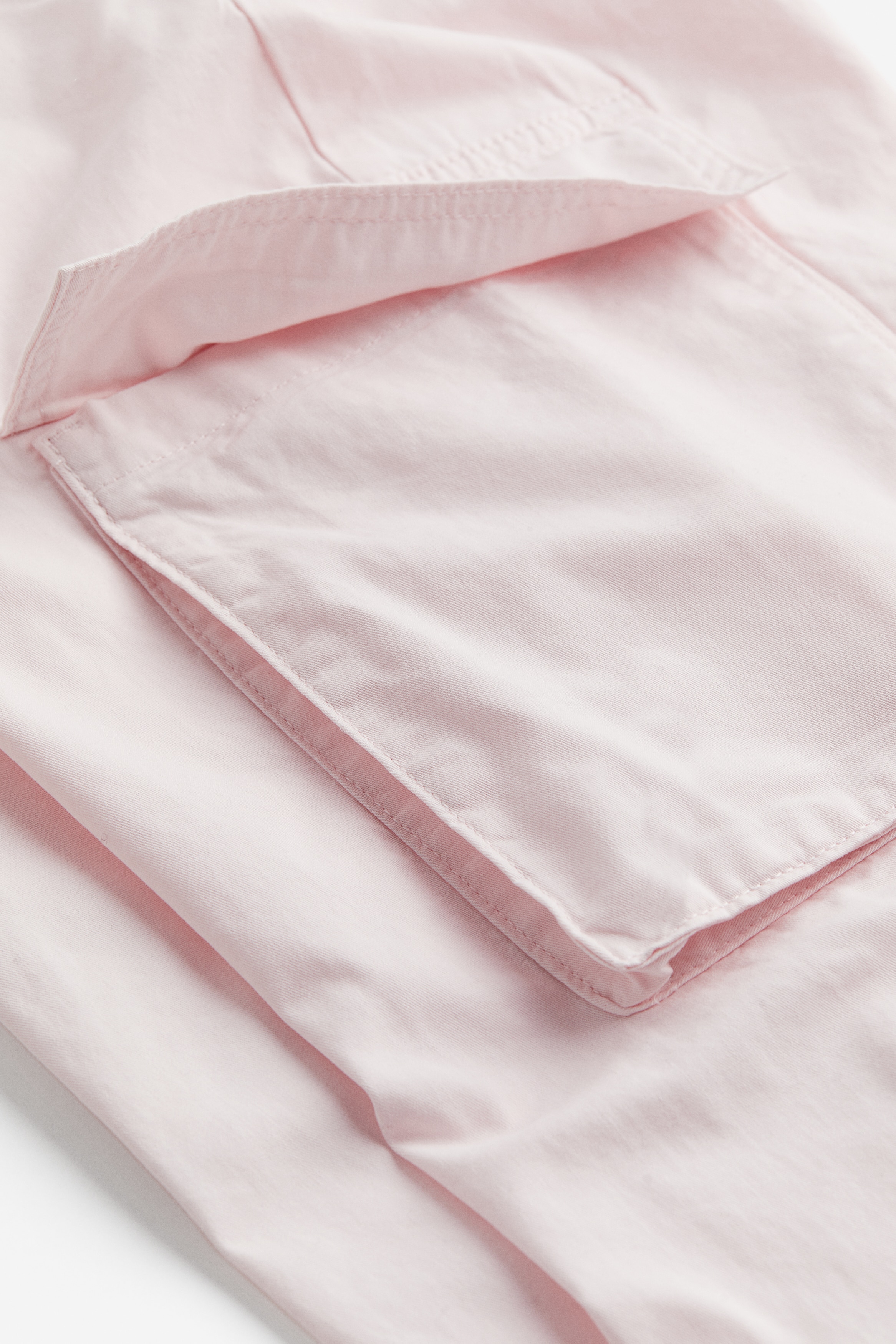 Twill cargo trousers