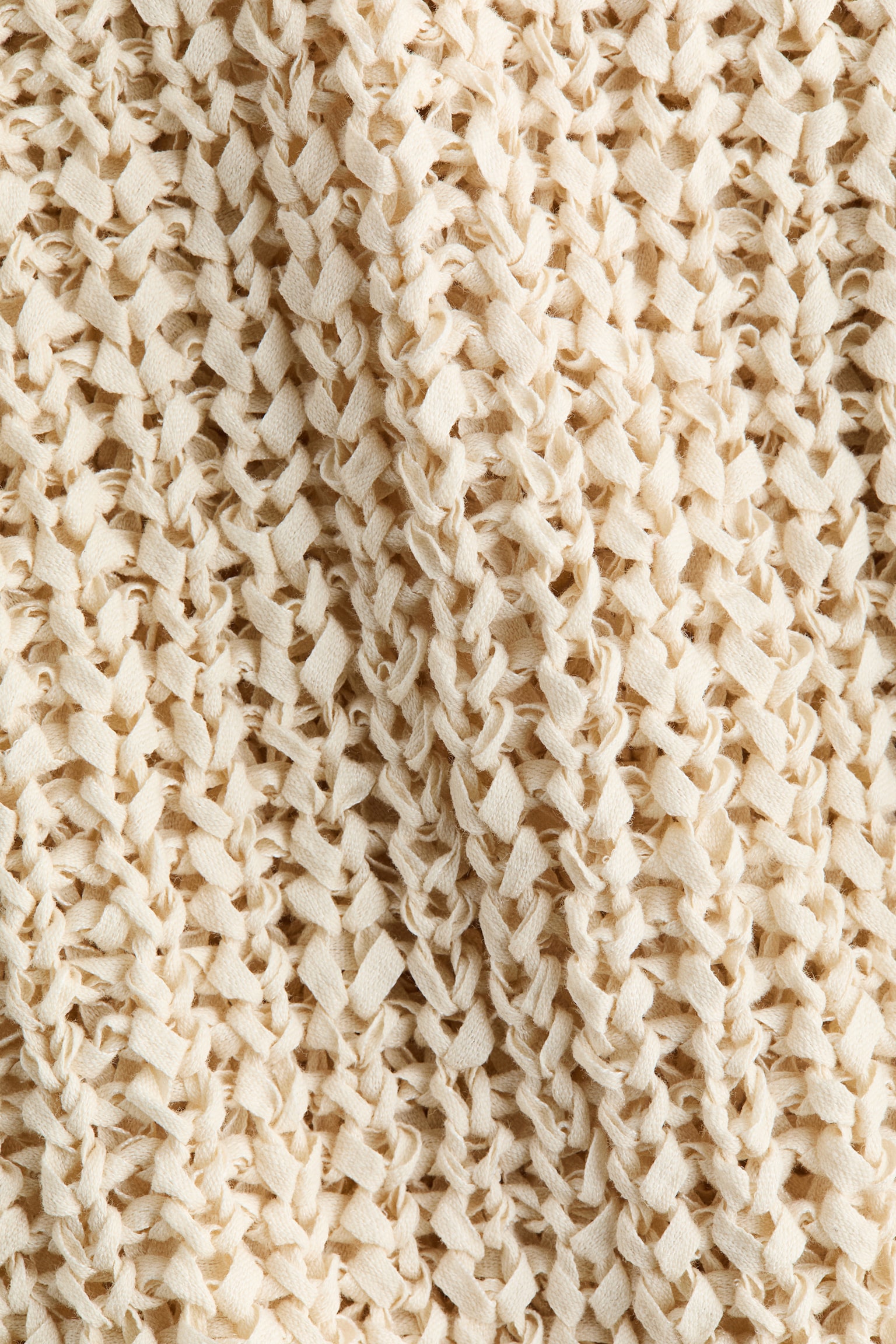 Suéter con cuello de ojal - Beige claro - 4