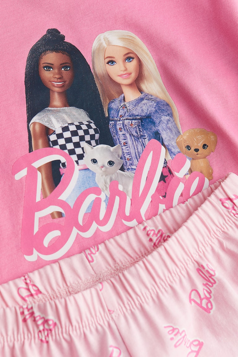Jersey pyjamas Pink/Barbie Kids H&M PH