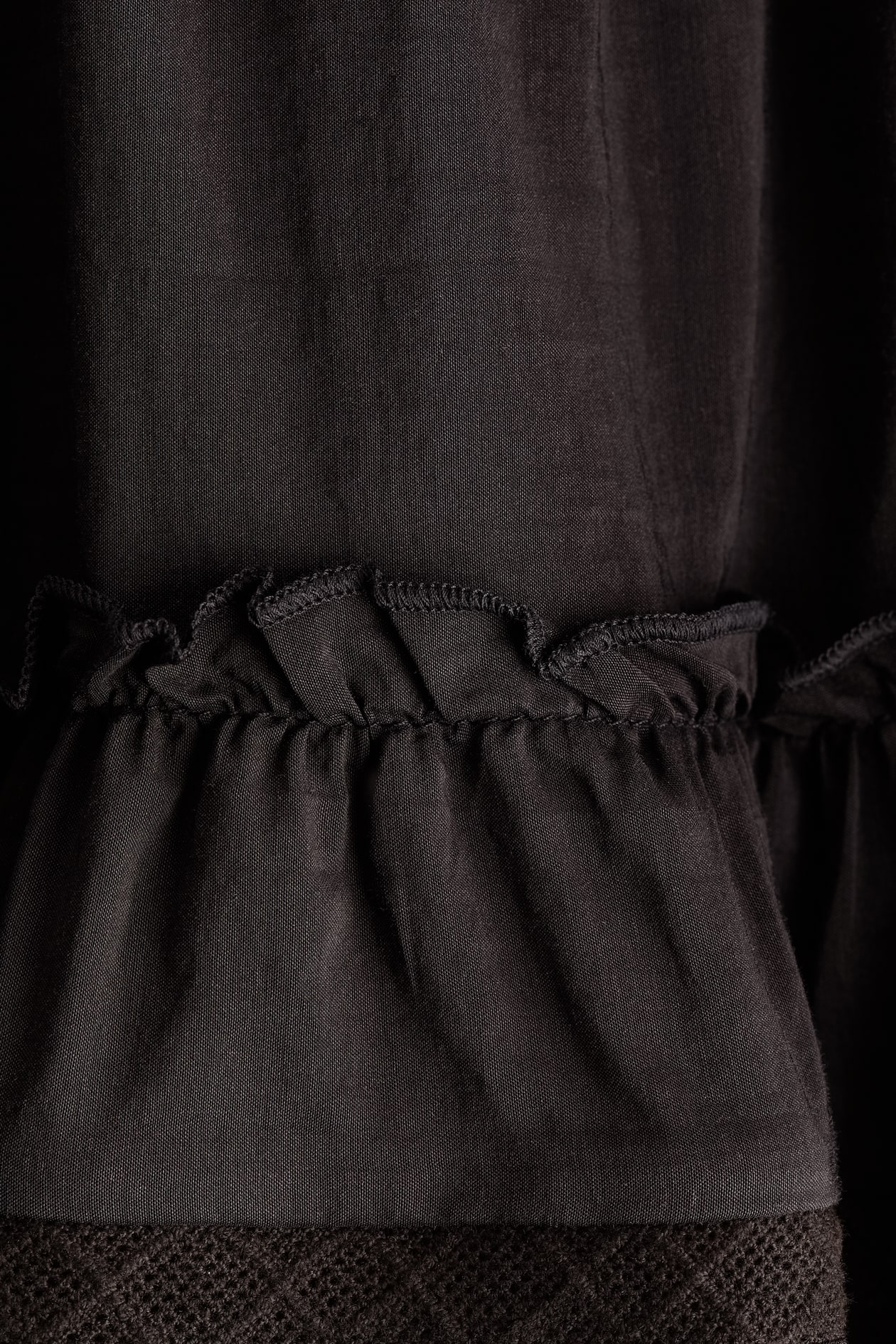 Tiered Viscose-Blend Skirt - image 2
