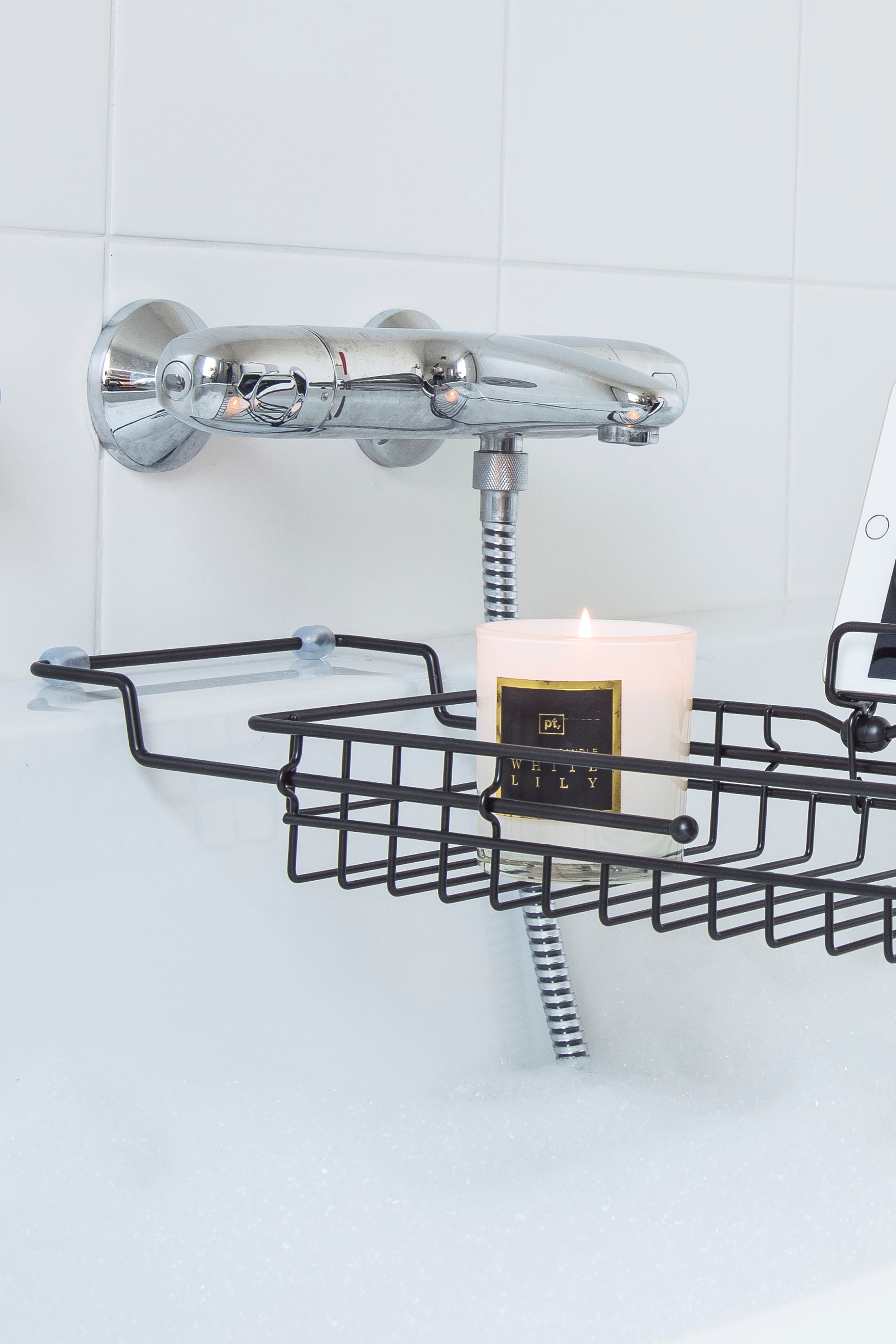 Caddy Support De Bain - Noir