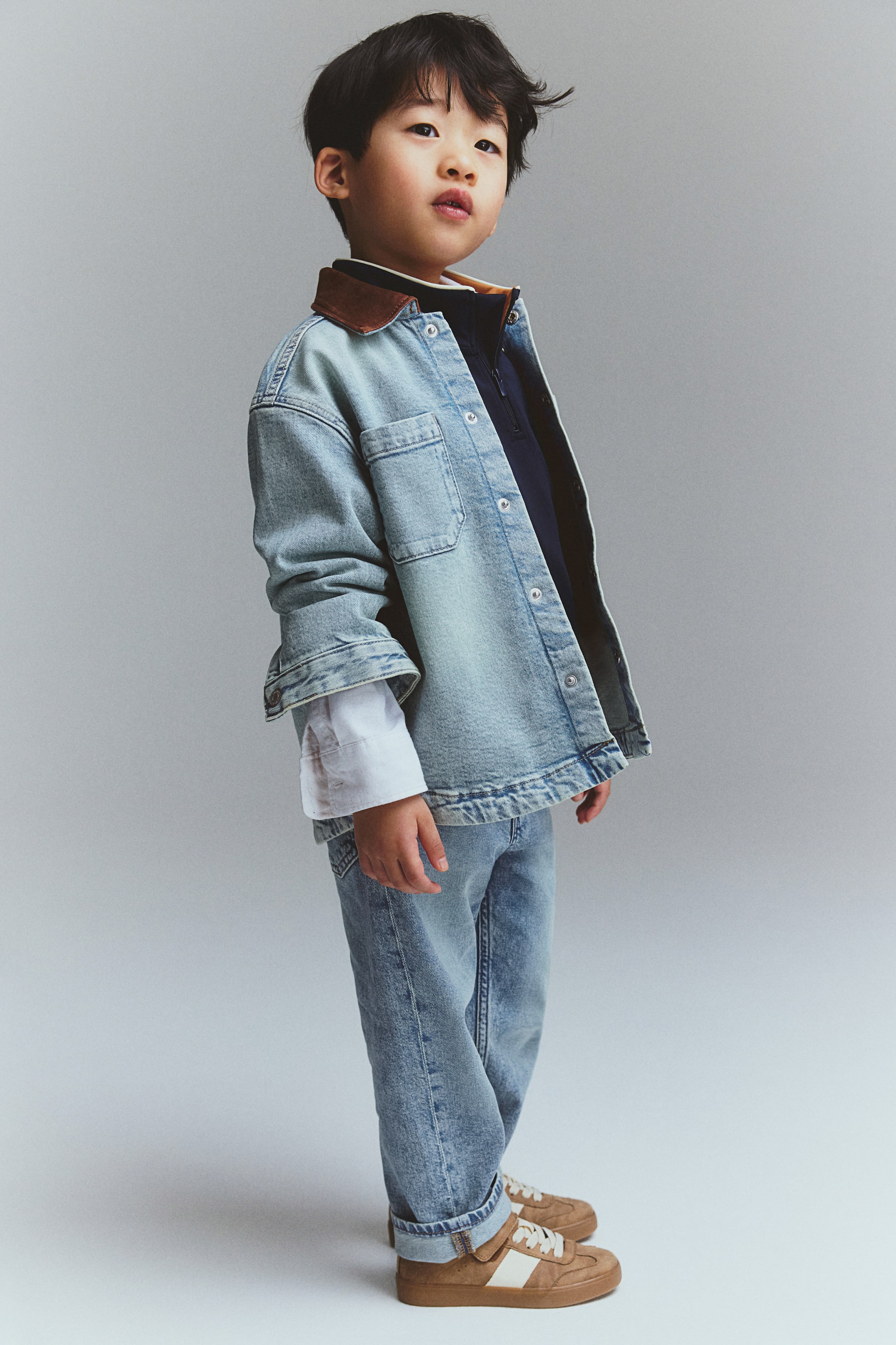 Oversized Denim Overshirt