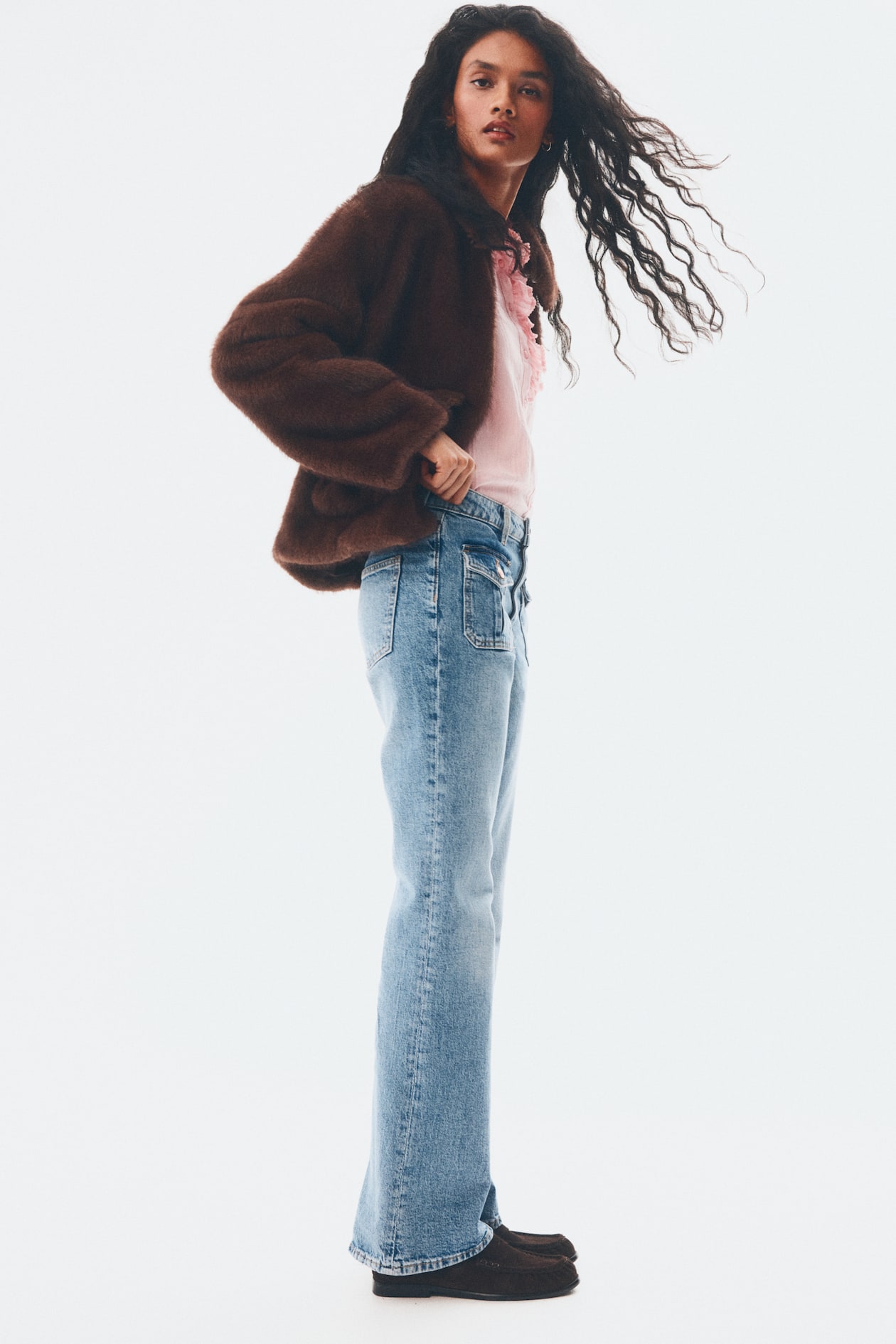 Flared High Jeans