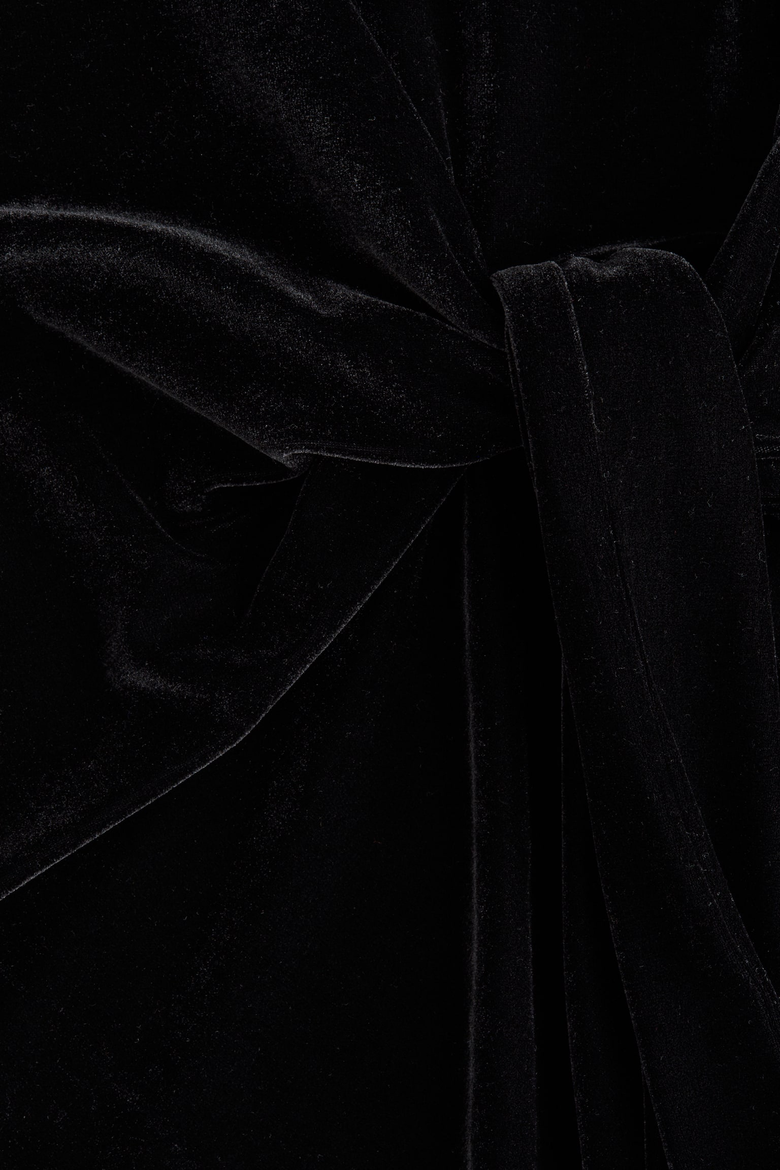 MAMA חולצה עם קשירה - שחור/אפור כהה מלאנז' - 4