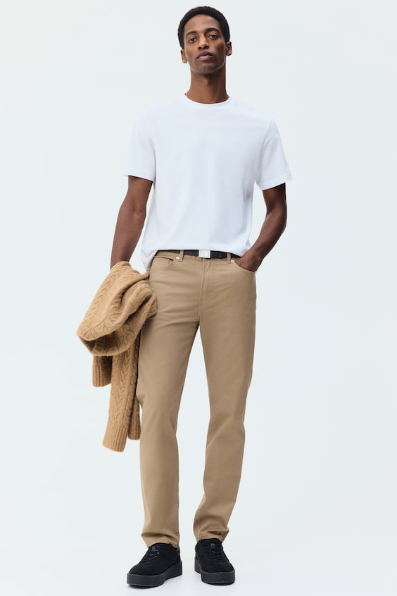 Spodnie z 5 kieszeniami Slim Fit