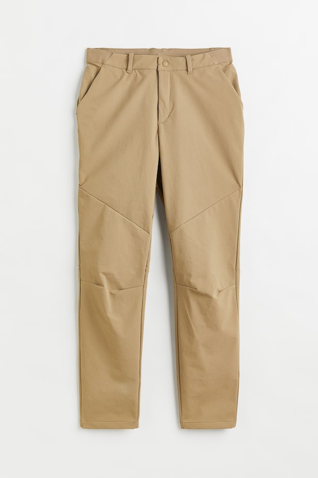 Pantaloni da outdoor a vita alta - Beige/Nero - 1
