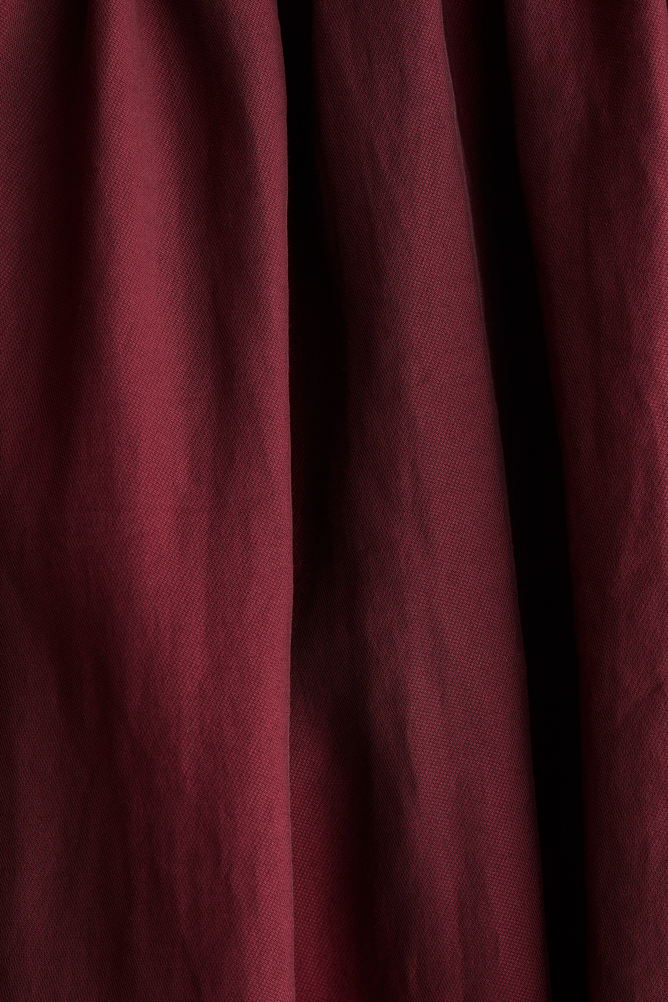 Sleeveless twill dress