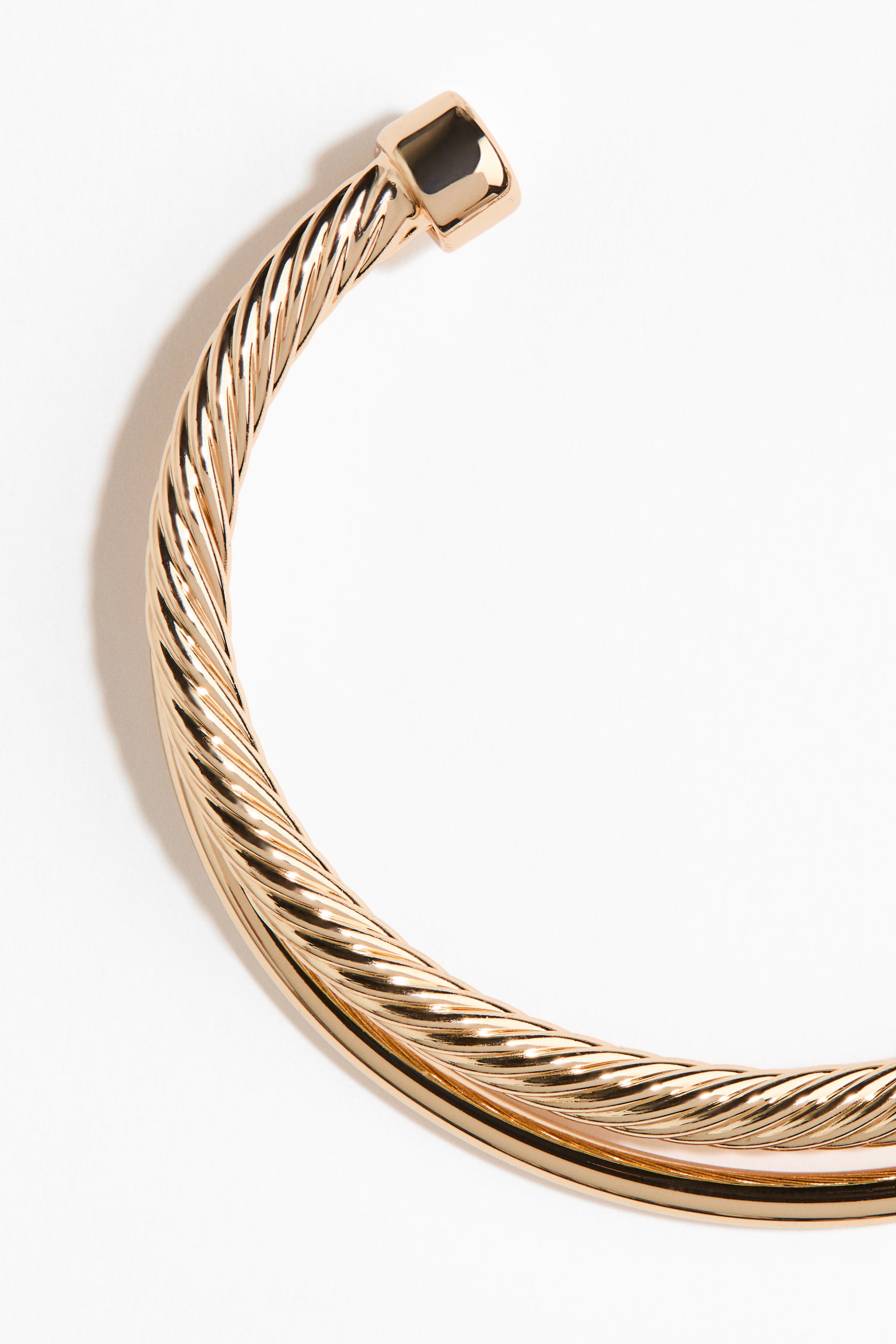 查看大圖: Cuff bracelet - Gold-coloured - Ladies | H&M 3
