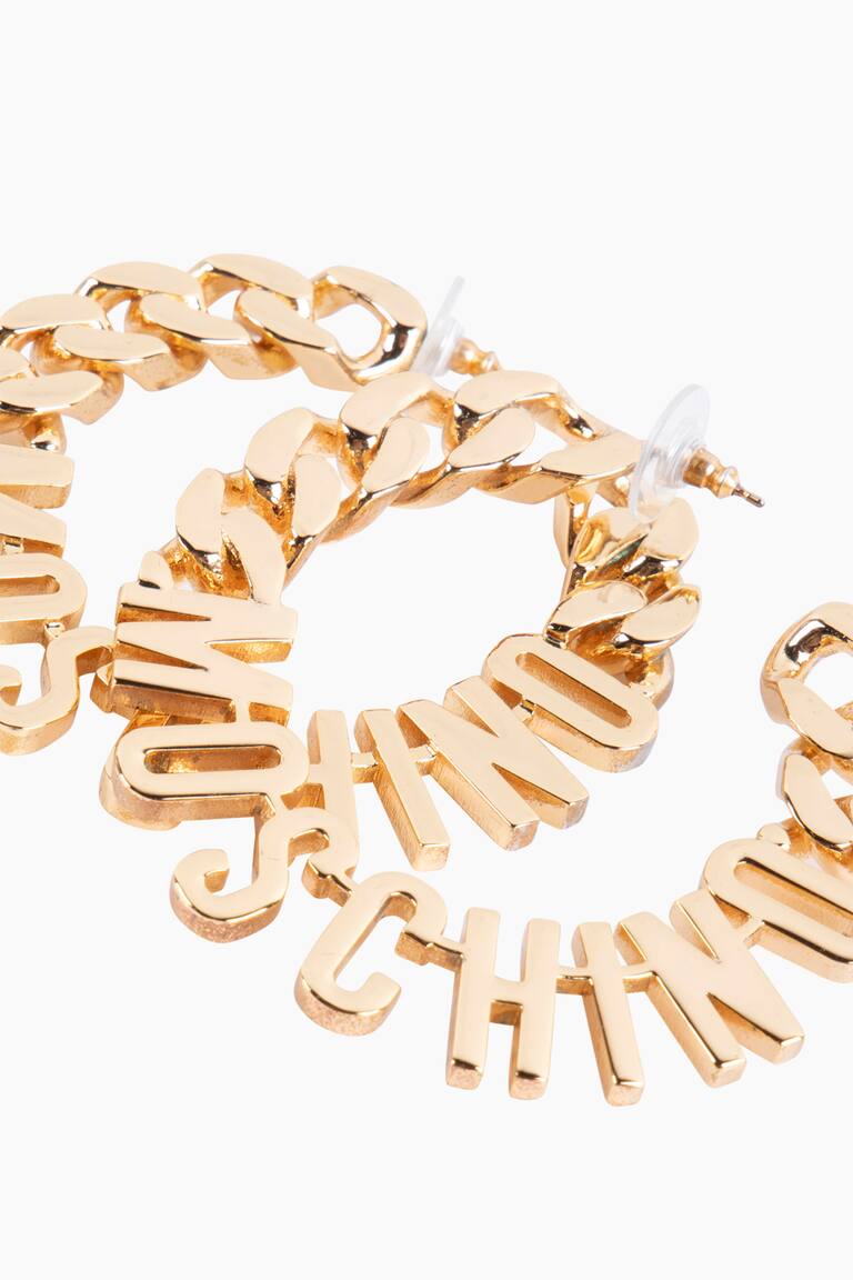 MOSCHINO [tv] H&M Ohrringe Goldfarben PRE-LOVED Ladies H&M DE