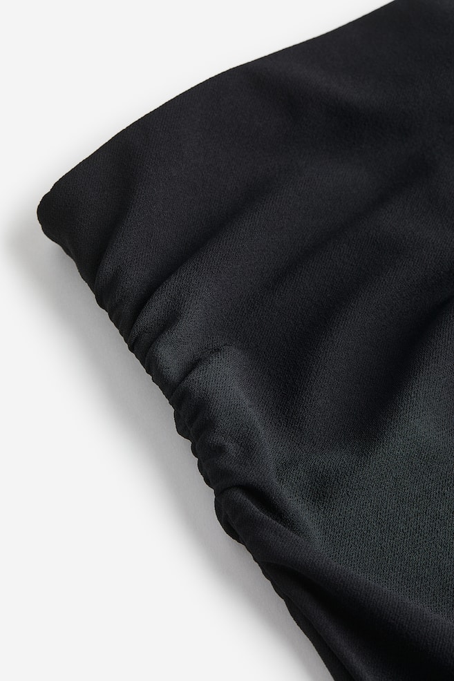 Draped skirt - Black - 7