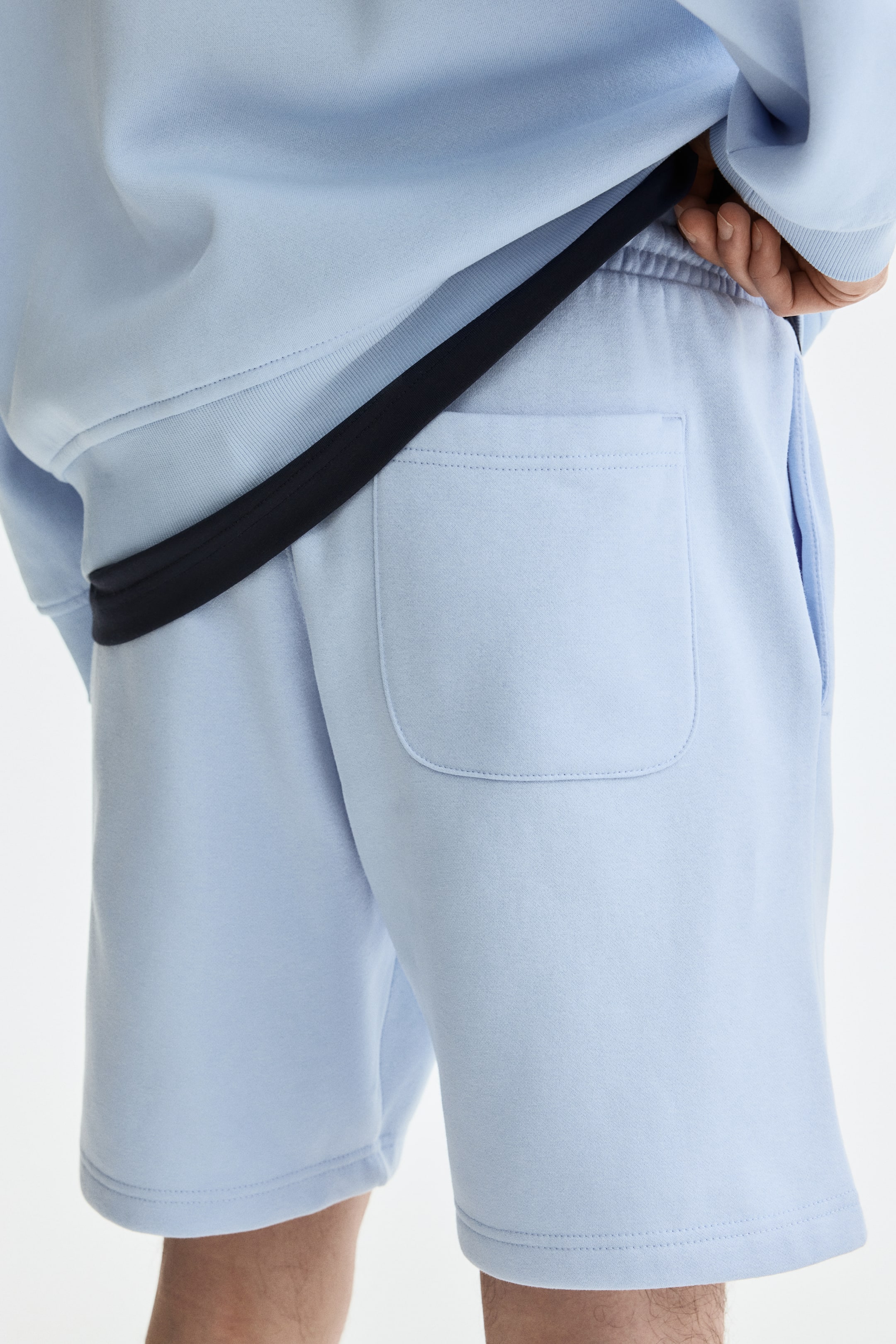 Short classique en molleton