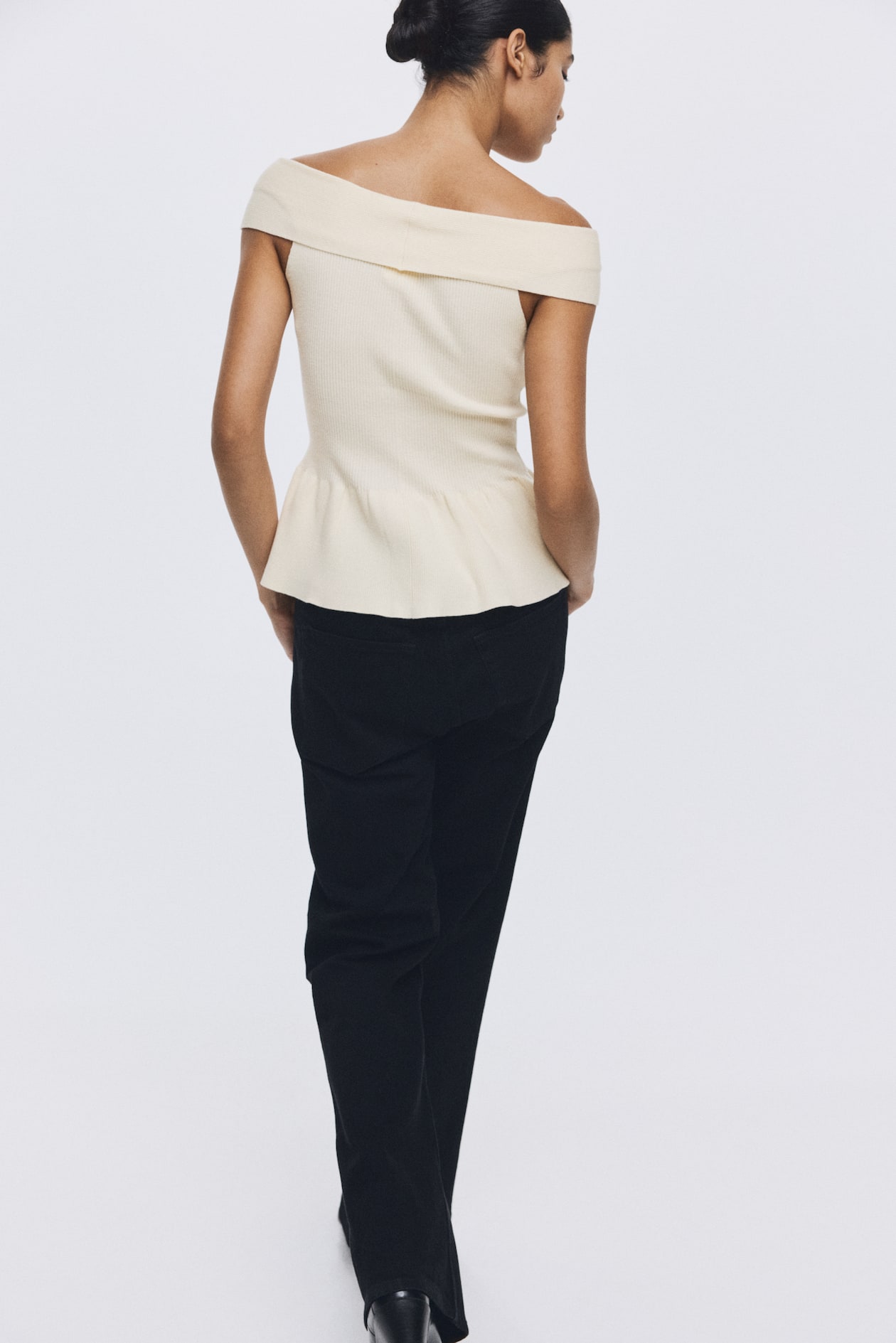 Bow-Detail Off-the-Shoulder Top - image 4