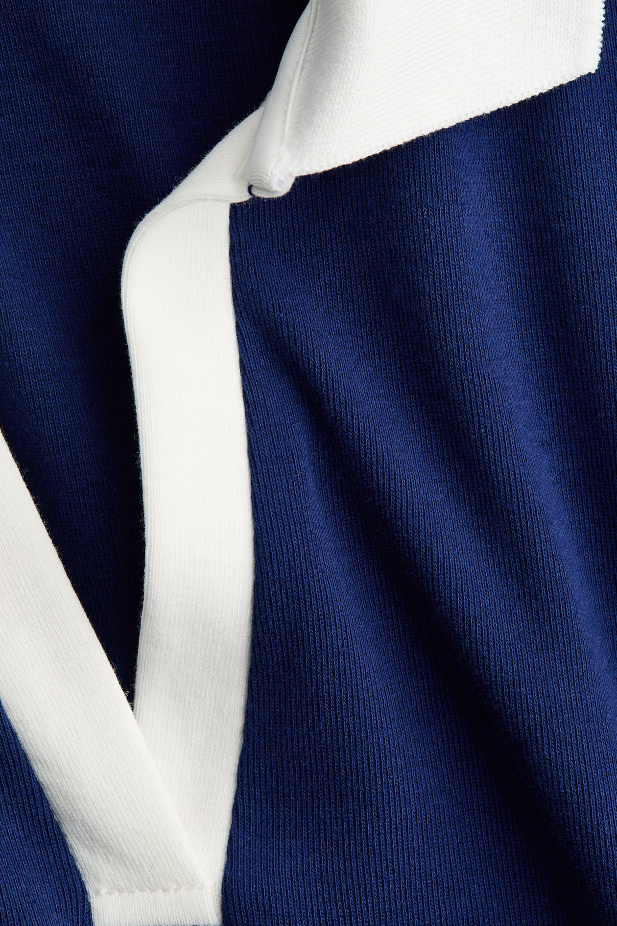 Fine-Knit Dress with Collar - image 2