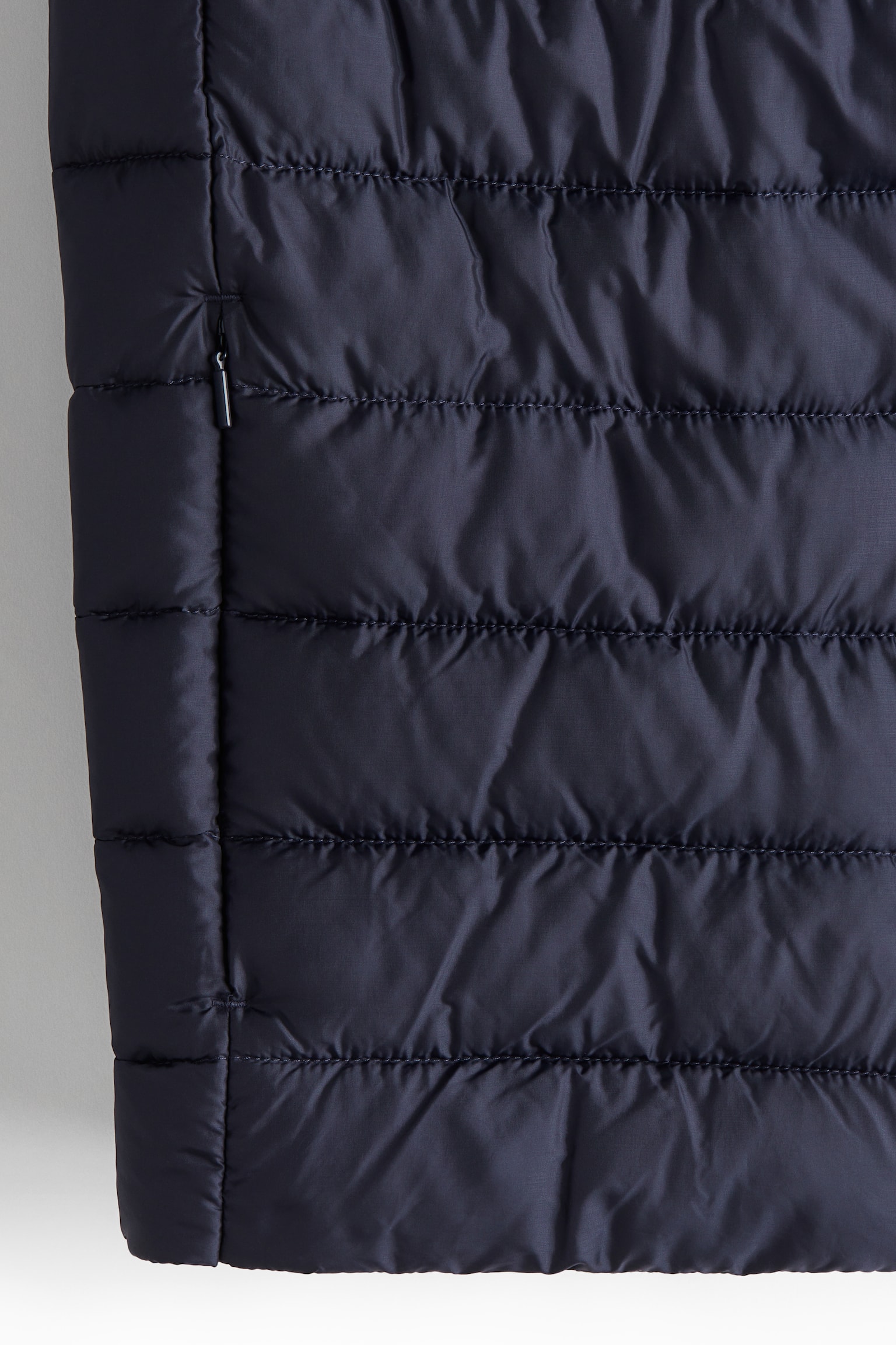 Slim Fit Lightweight puffer gilet - Navy blue/Black - 8