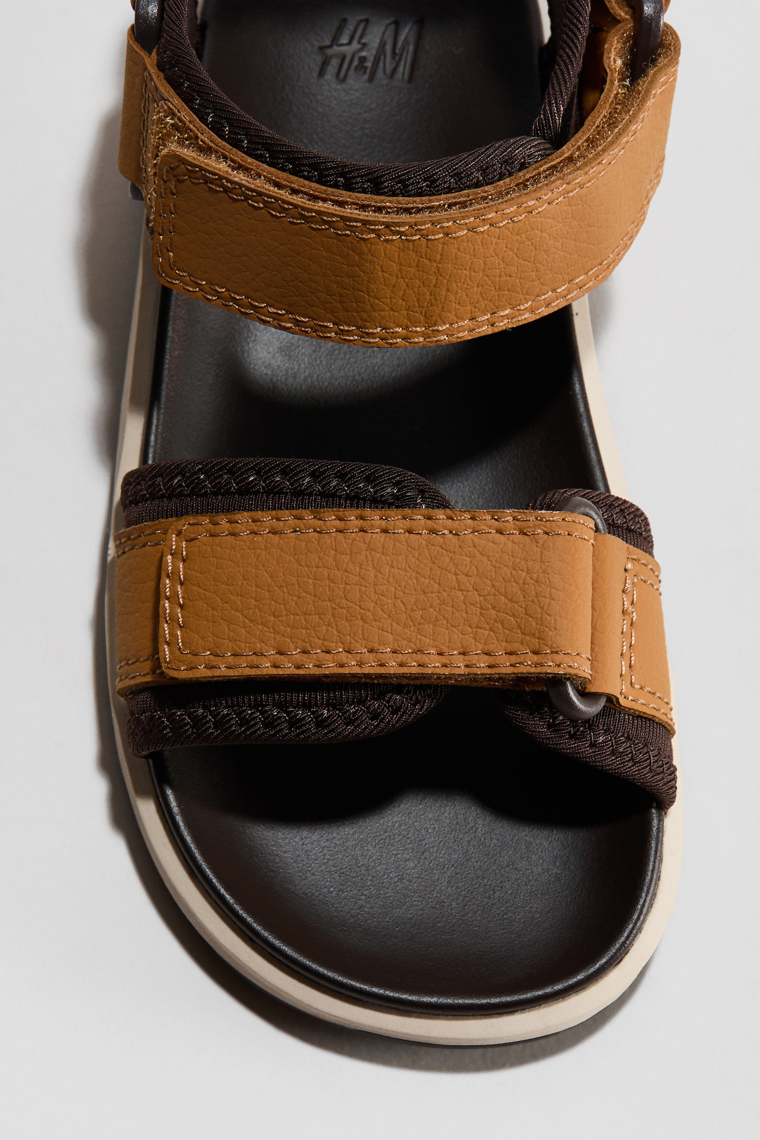 Детские сандалии H&M Ankle-Strap, цвет: Тёмный бежевый — фото 3