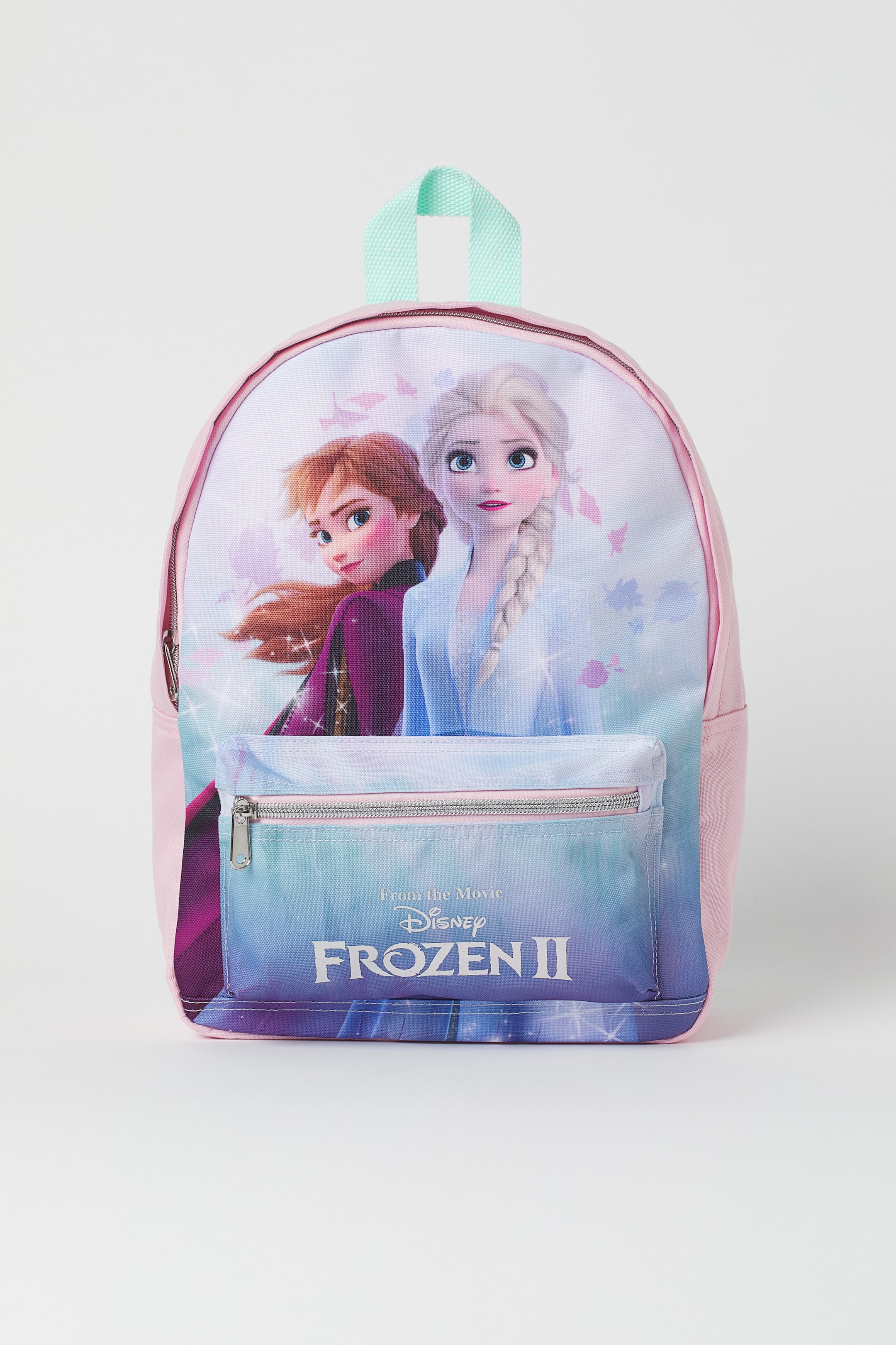 Printed backpack - Light pink/Frozen - Kids | H&M GB