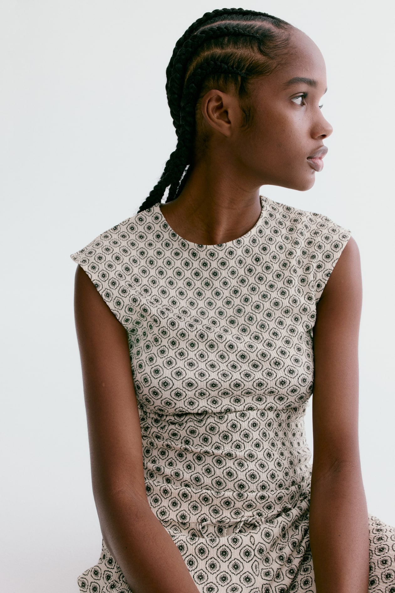 Textured Jersey Top - image 3