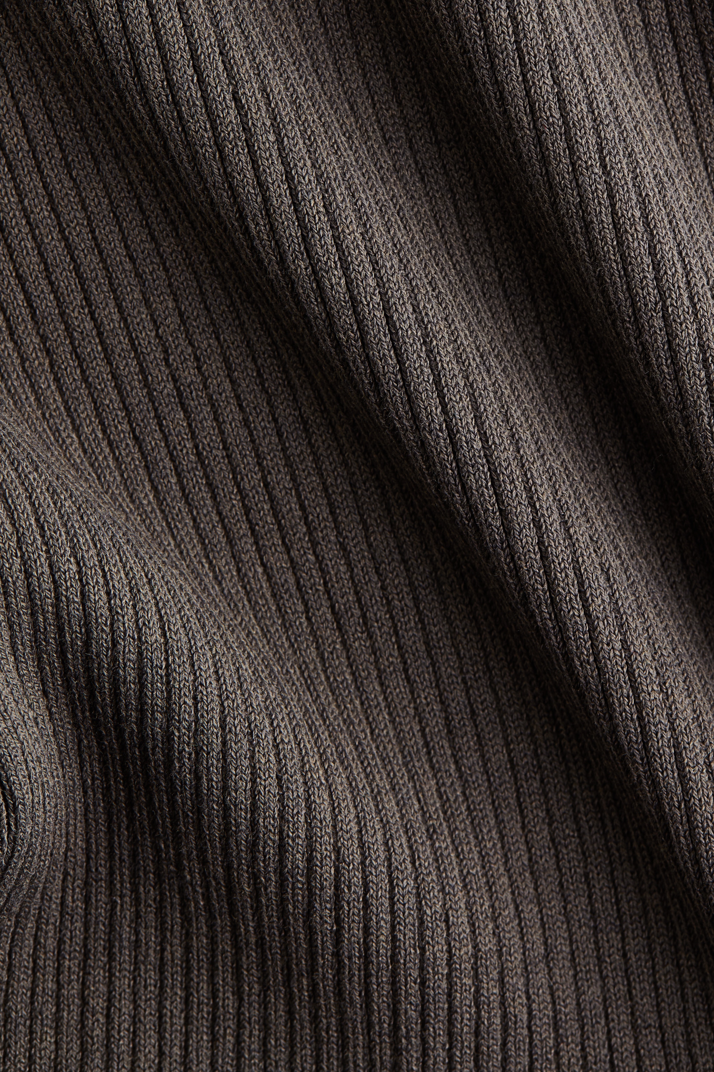 Rib-Knit Mock Turtleneck Dress thumbnail 7